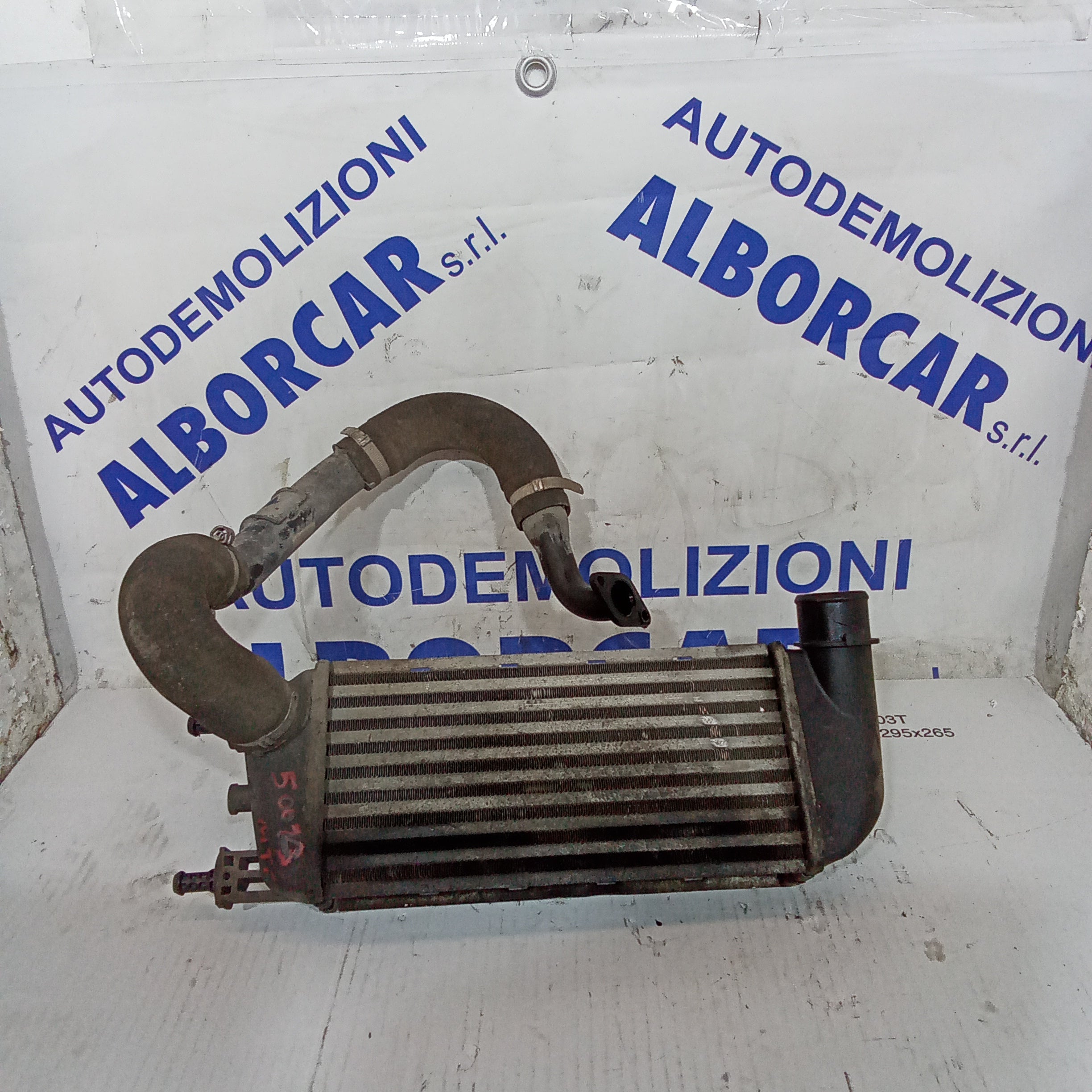 Radiador intercooler Fiat 500 1.3 mjt año 2007