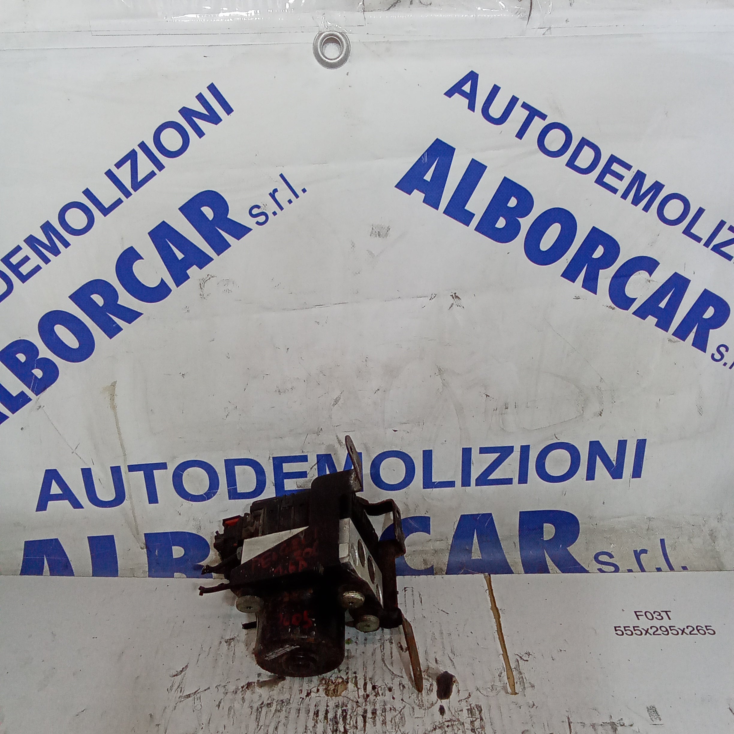 centralina abs peugeot 206 1.6hdi anno 2005 cod.9632539480