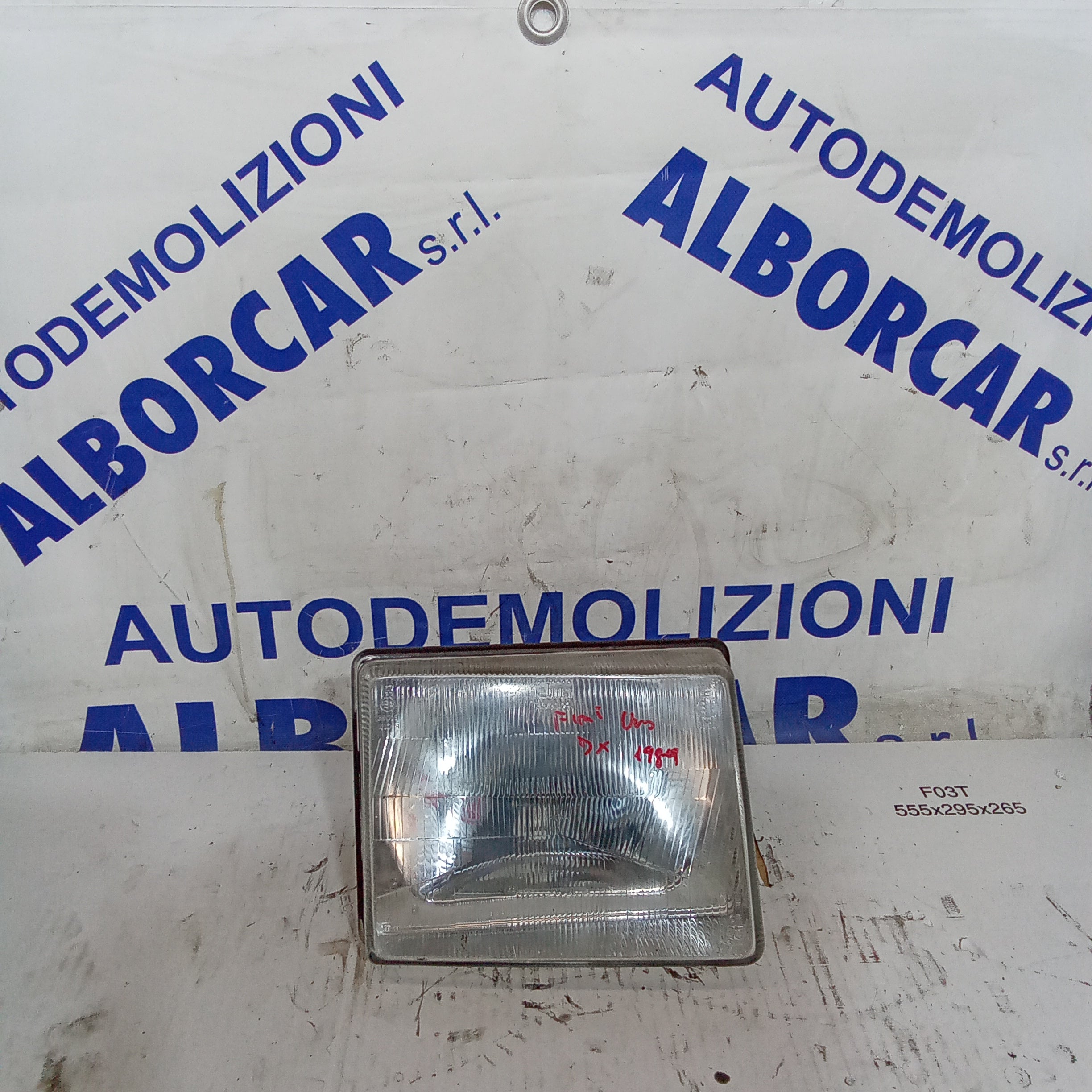 fanale faro anteriore destro fiat uno anno 1989