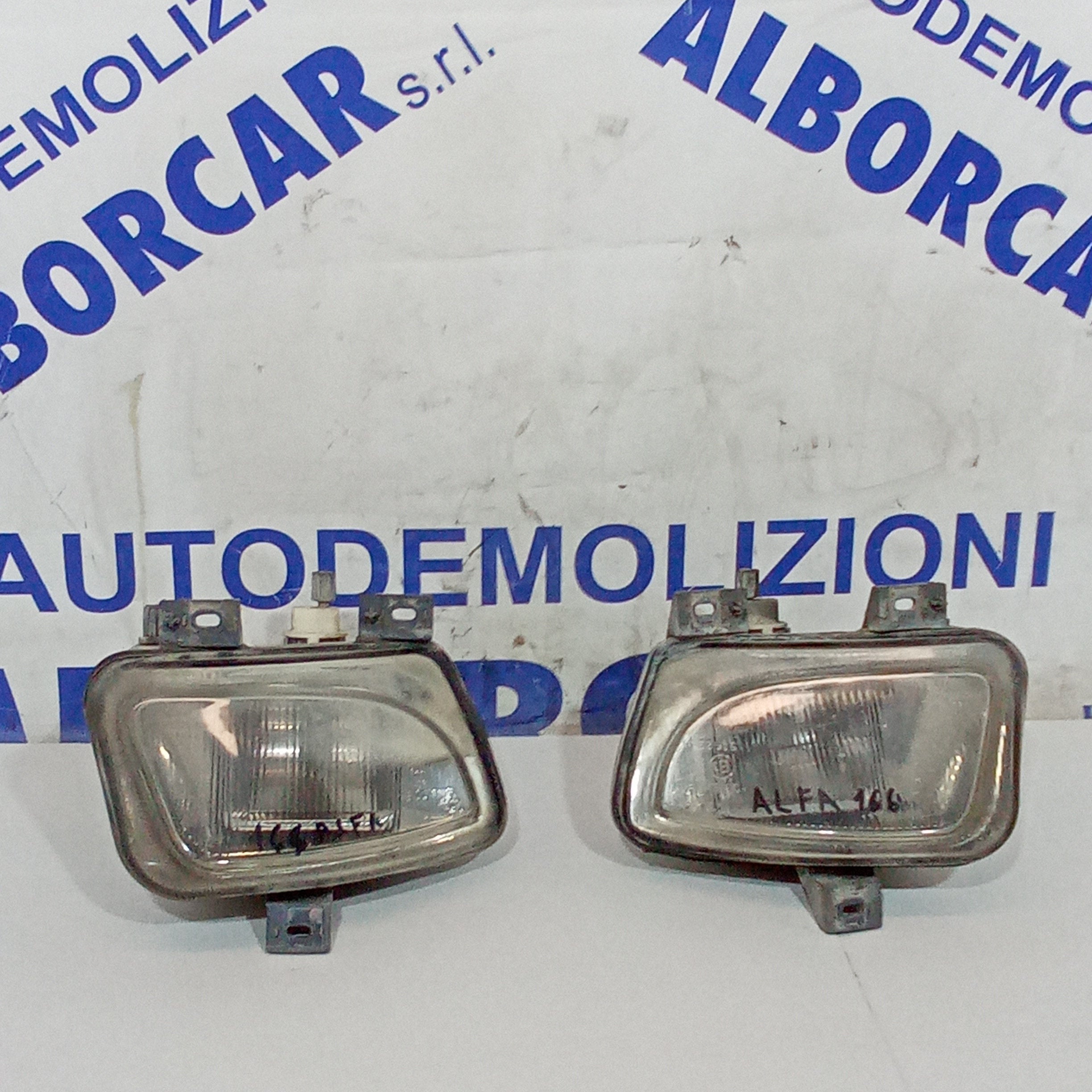 Alfa 166 front fog lights (pair) also available individually