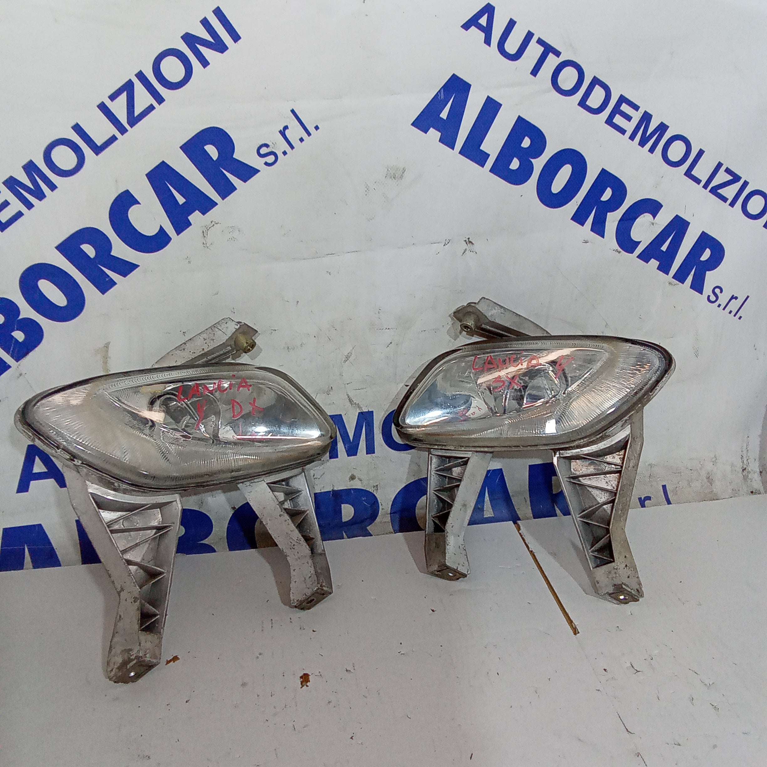 Lancia Y fog light (pair) year 2003 also sold individually