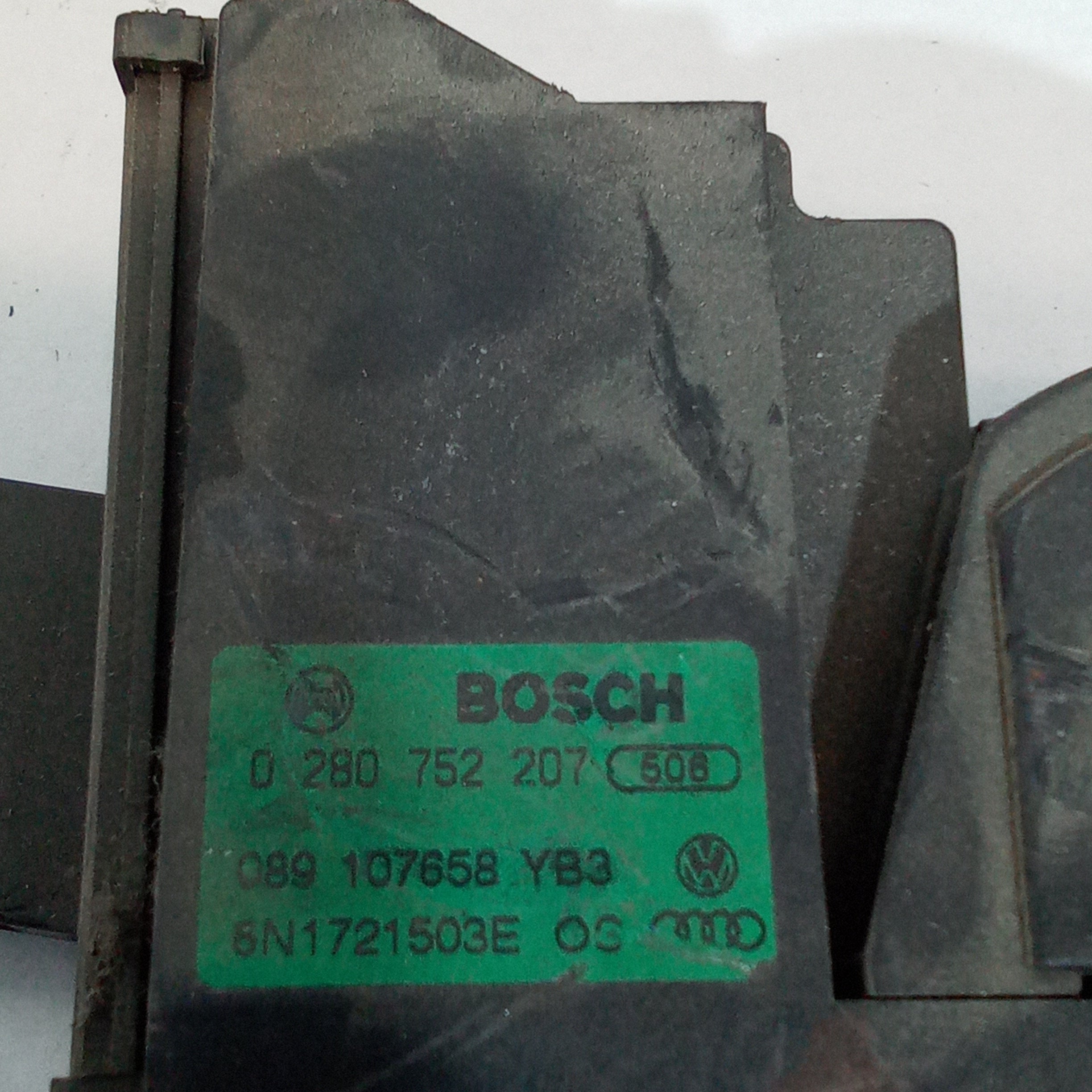 Accelerator pedal potentiometer Volkswagen Polo 1st series 1.4 petrol year 2001