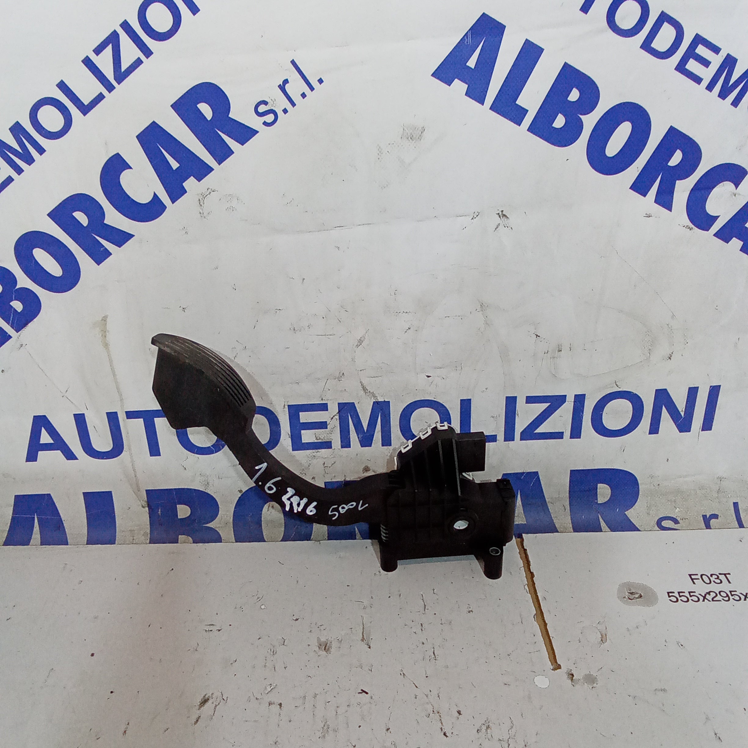 Accelerator pedal potentiometer Fiat 500L 1.6mjt year 2016