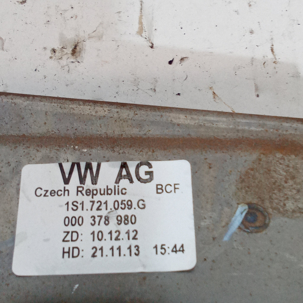 Pedale freno volkswagen up 1.0 benzina anno 2010 codice 000378980