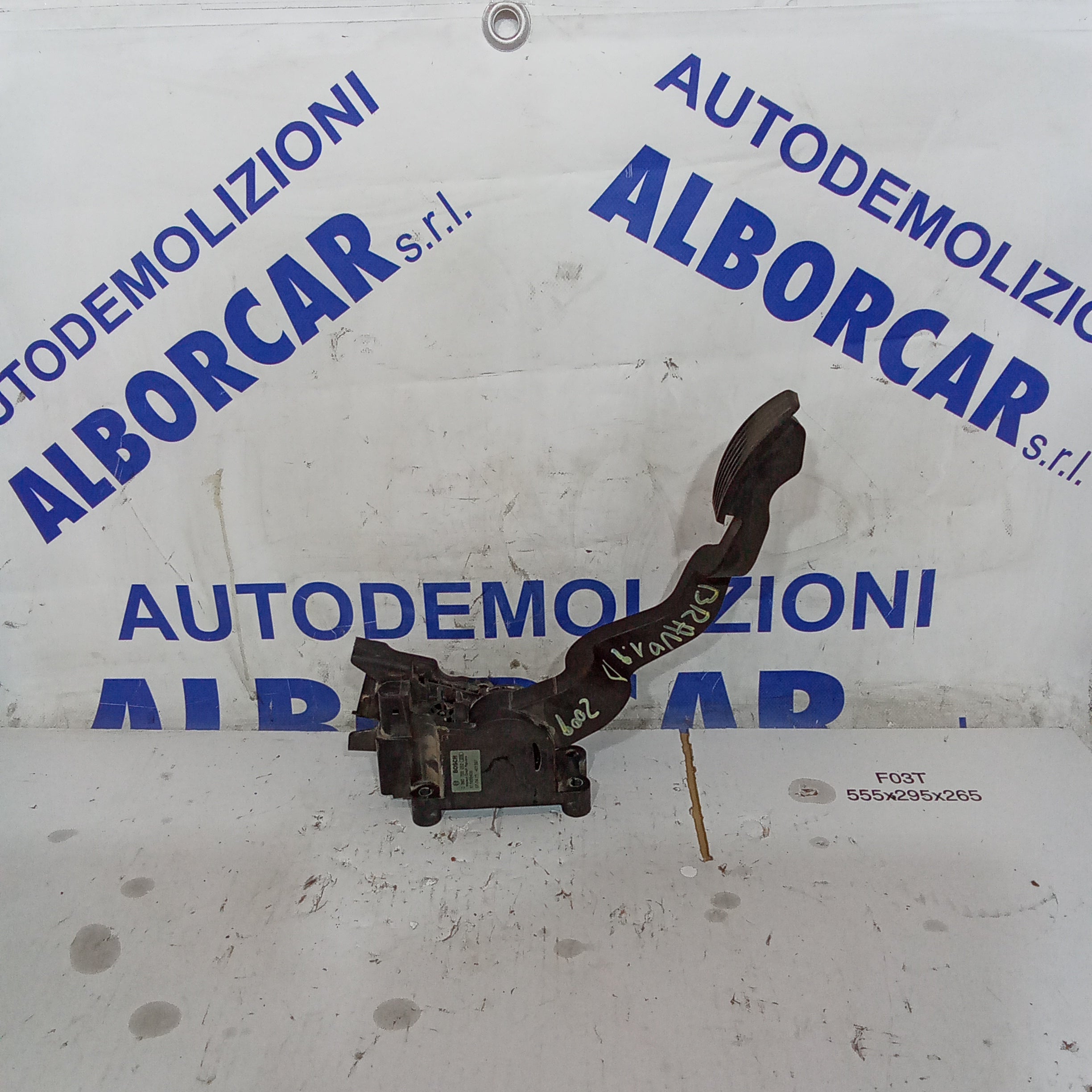 Pedal acelerador potenciómetro Fiat Bravo 1.9mjt año 2009