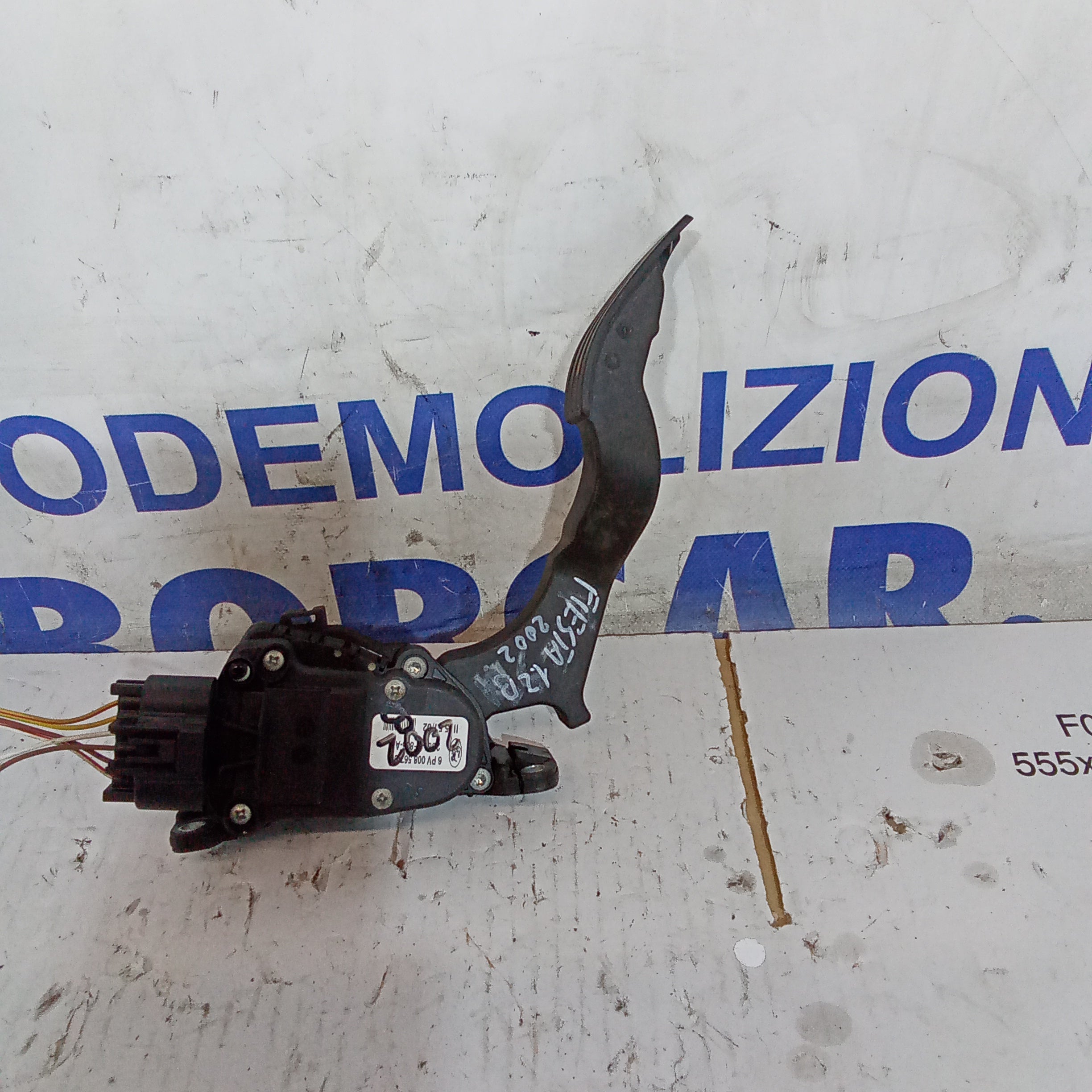 Pedale acceleratore potenziometro ford fiesta 1.2 benzina anno 2002