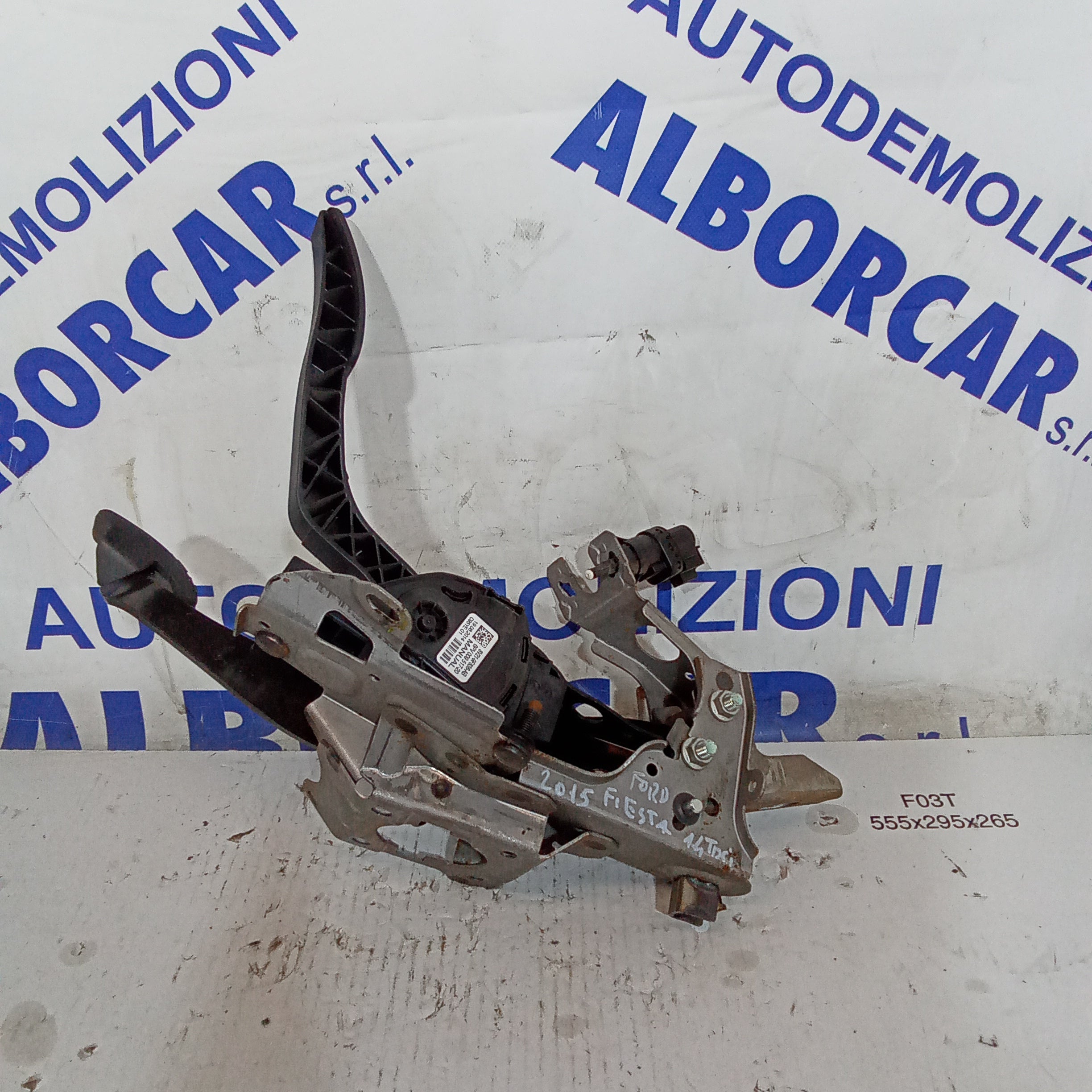 Pedalera con potenciómetro Ford Fiesta 1.4tdci año 2015