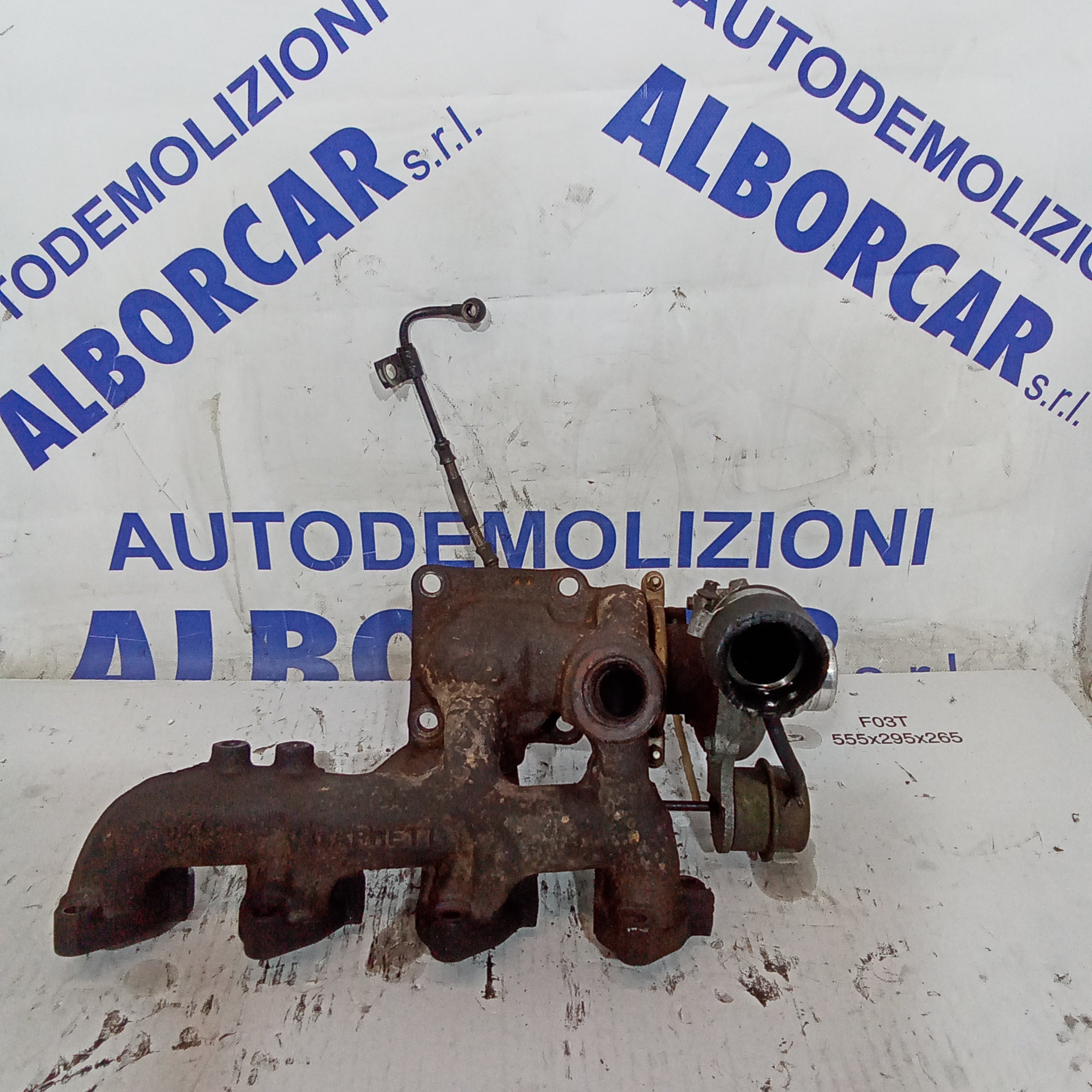 Turbina completa con collettori ford focus 1.8tdci anno 2002