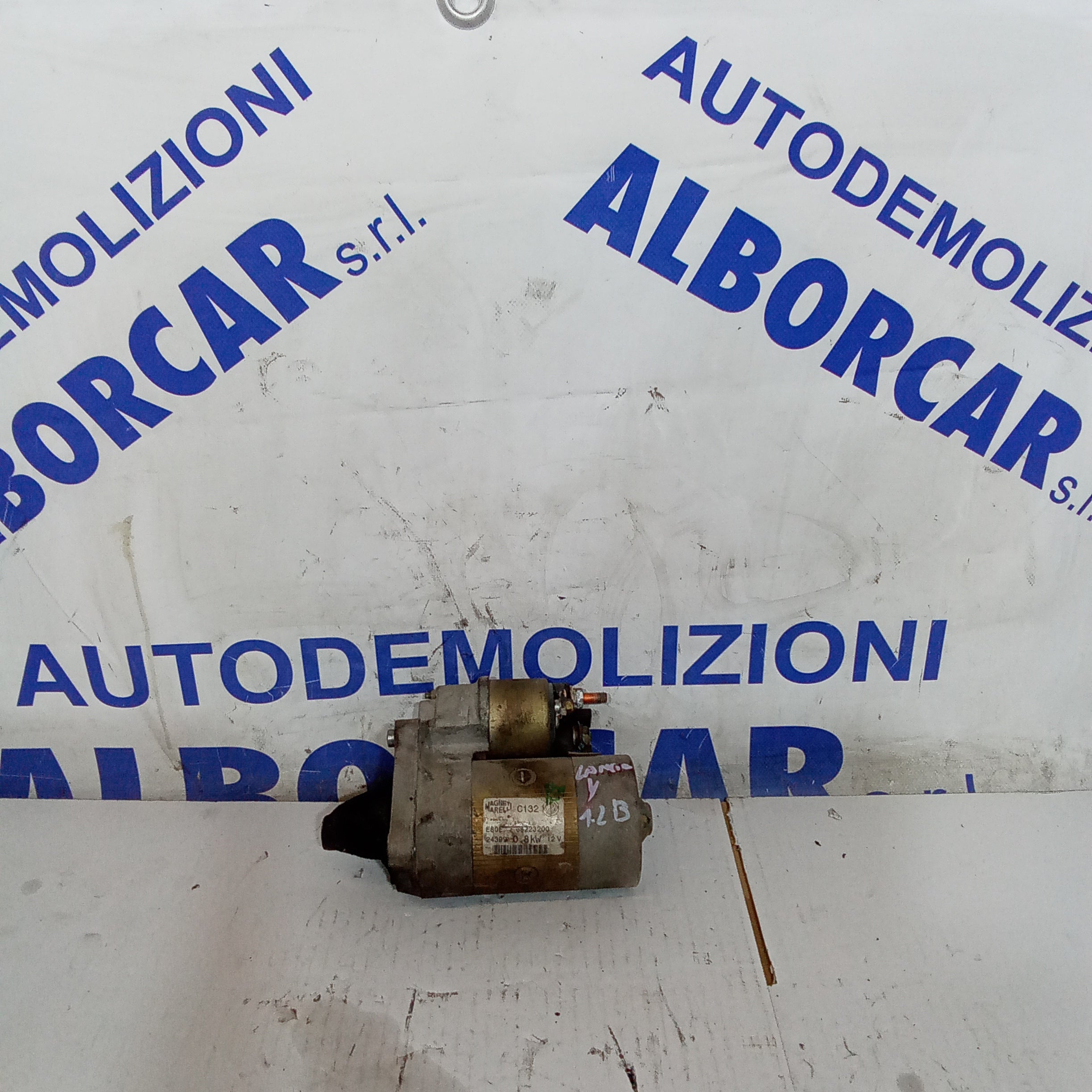 Motorino avviamento lancia y elefantino 1.2 benzina anno 2000