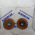 Discos de freno delanteros autoventilados Volkswagen Golf 5 140cv, se venden también individualmente.