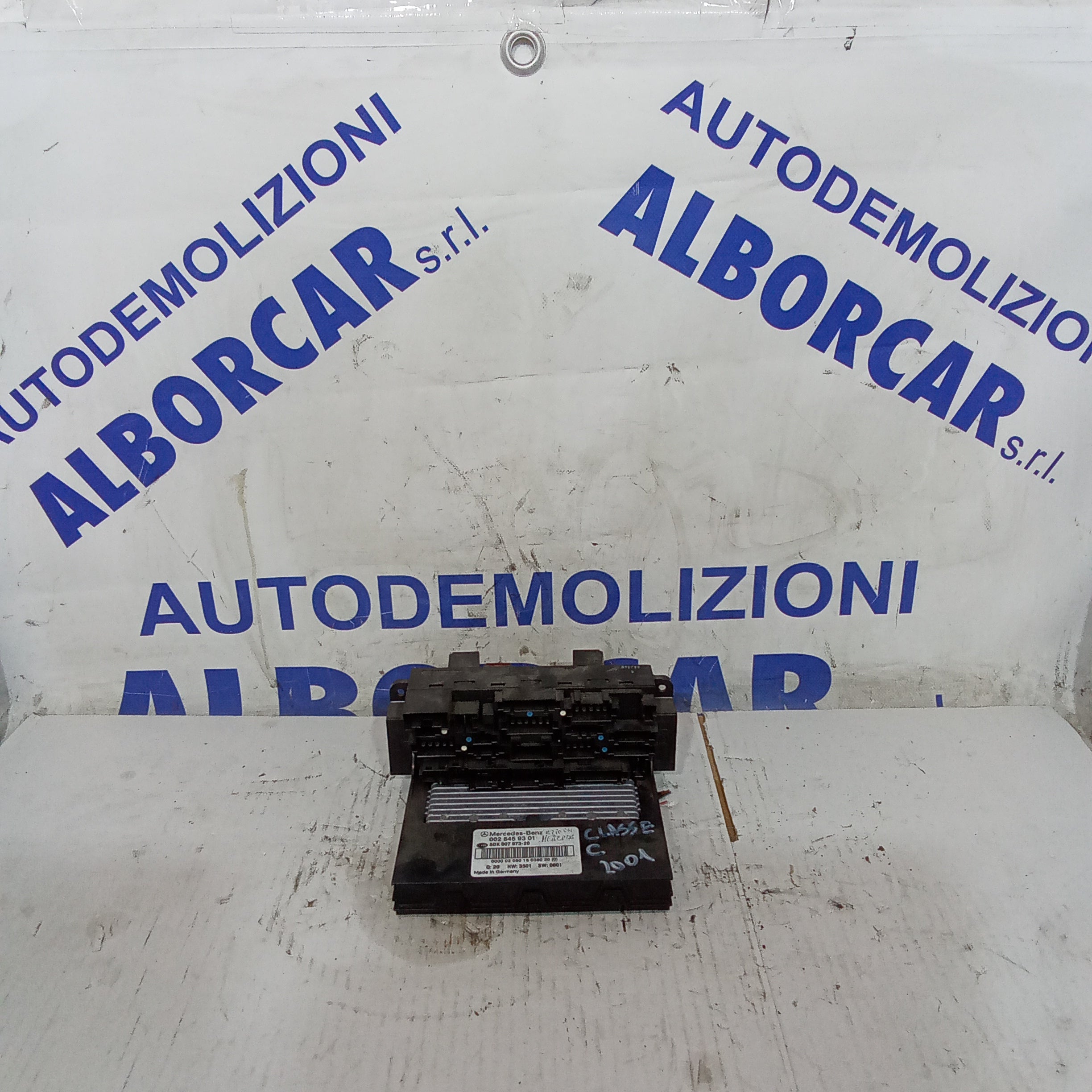 Body computer control unit Mercedes C-Class year 2001 code 0025459301