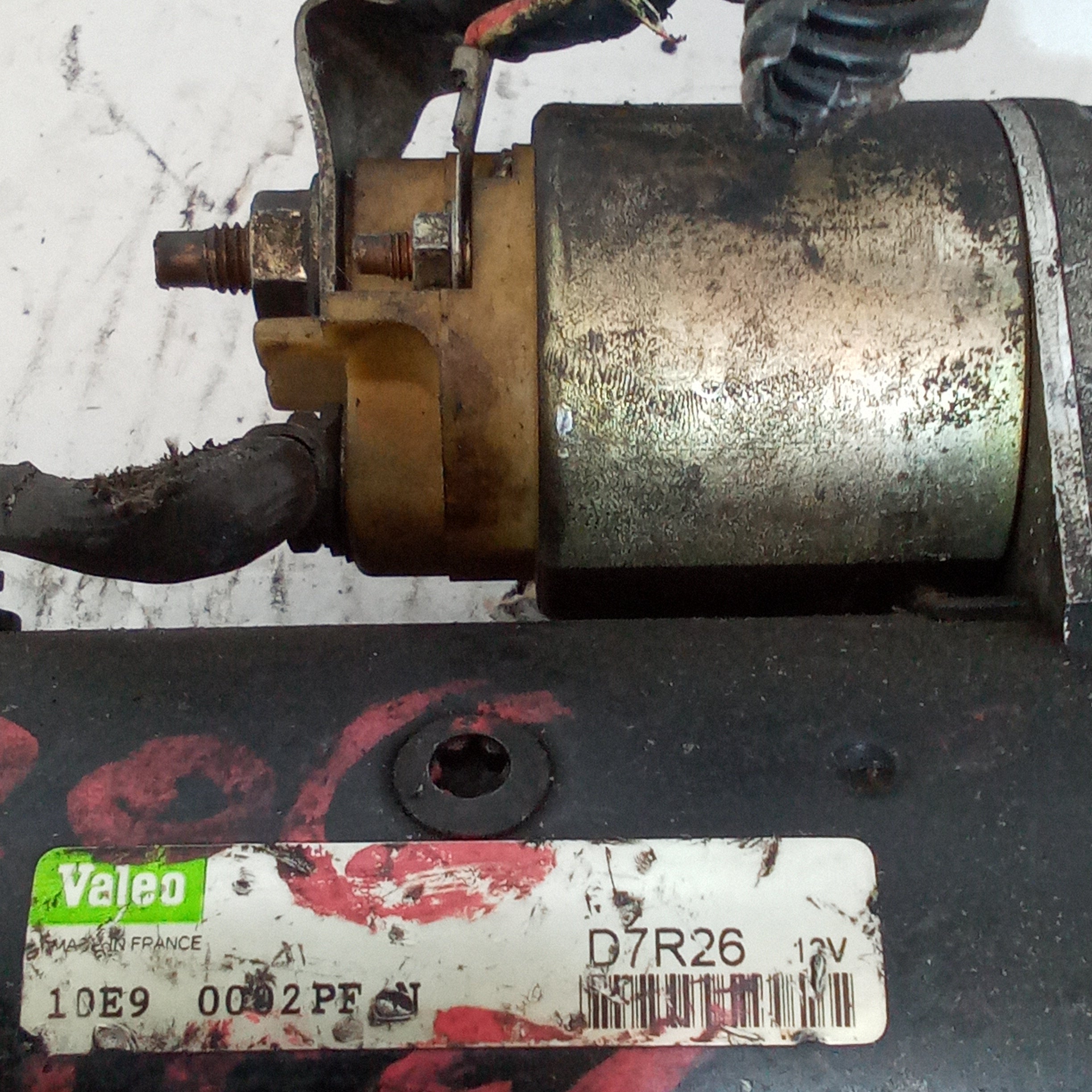 Starter motor Peugeot 206 2.0hdi year 2002