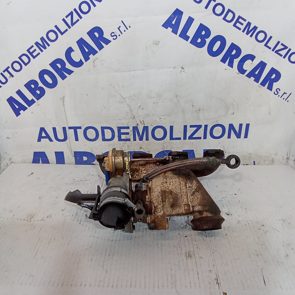 Turbina completa con collettori peugeot 206 2.0hdi anno 2002