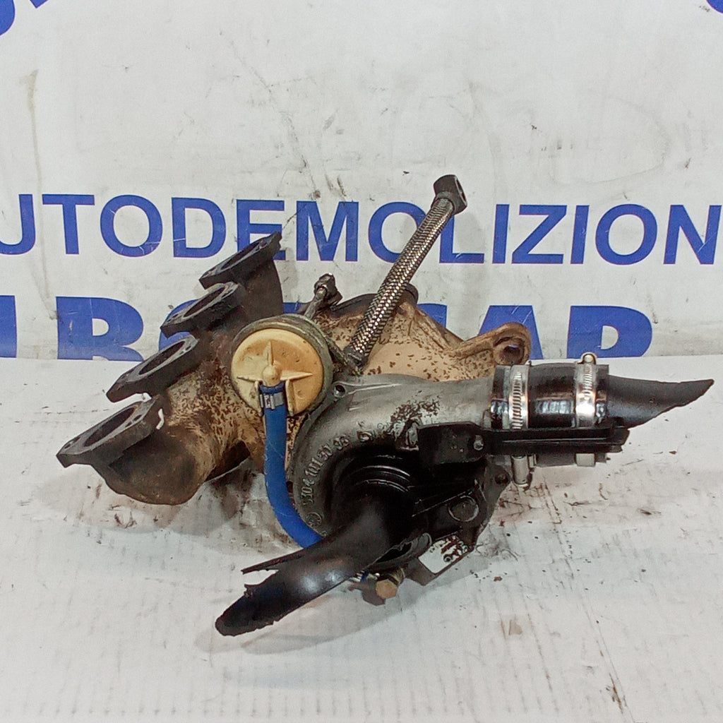 Turbina completa con collettori peugeot 206 2.0hdi anno 2002