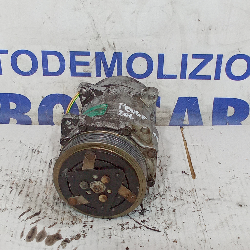 Compressore aria condizionata peugeot 206 2.0hdi anno 2002