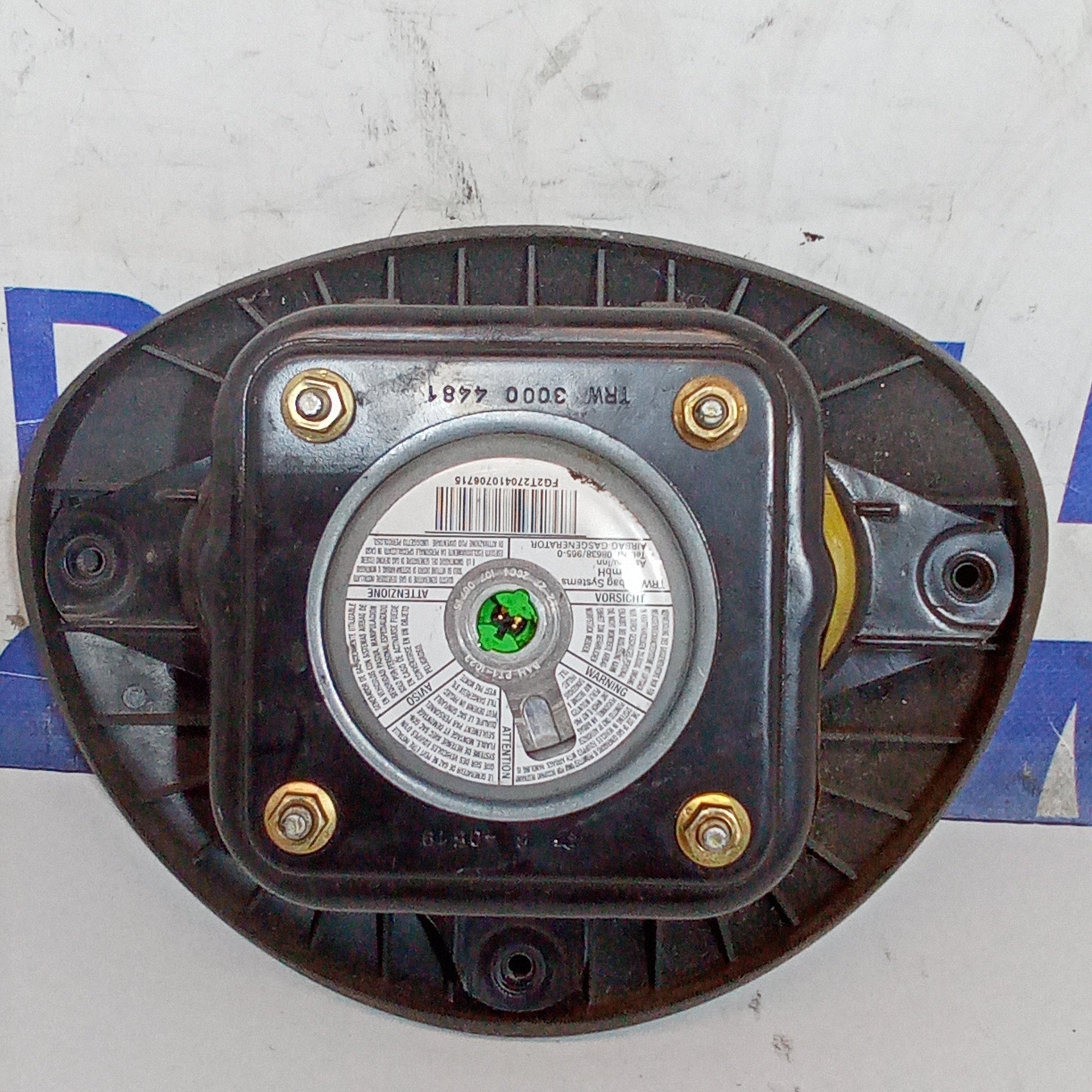 airbag volante fiat punto 3^serie anno 2006