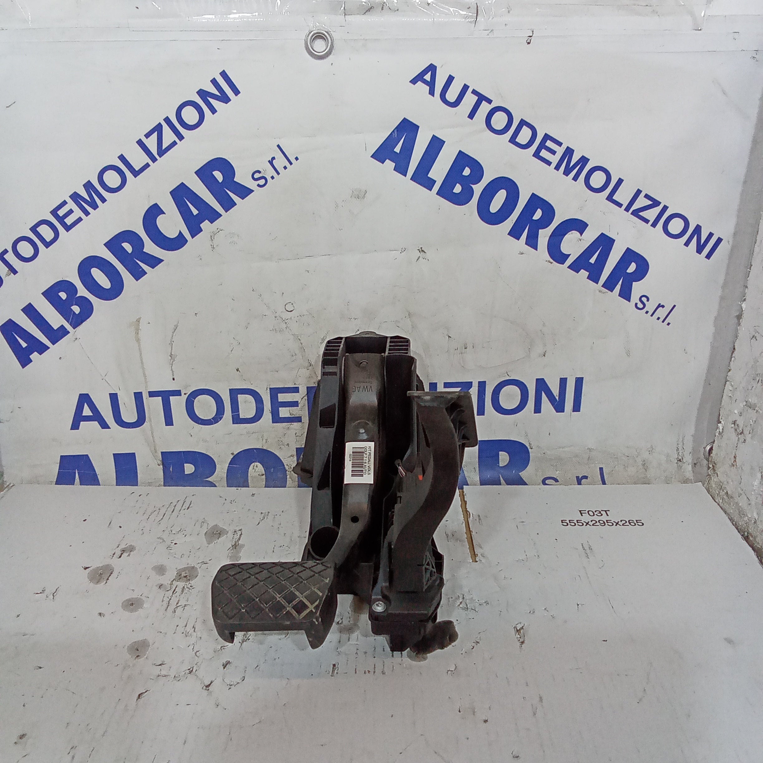 Pedaliera completa automatica volkswagen golf 7 1.6tdi anno 2016 codice 5Q1723503H