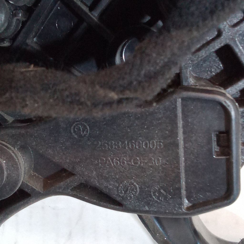Pedaliera fiat 500X codice 2588460005