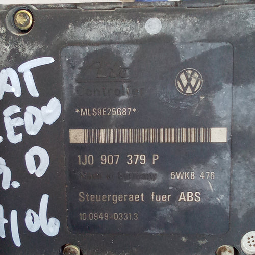 centralina abs seat toledo 1.9tdi anno 1997/2006 codice 1J0907379P