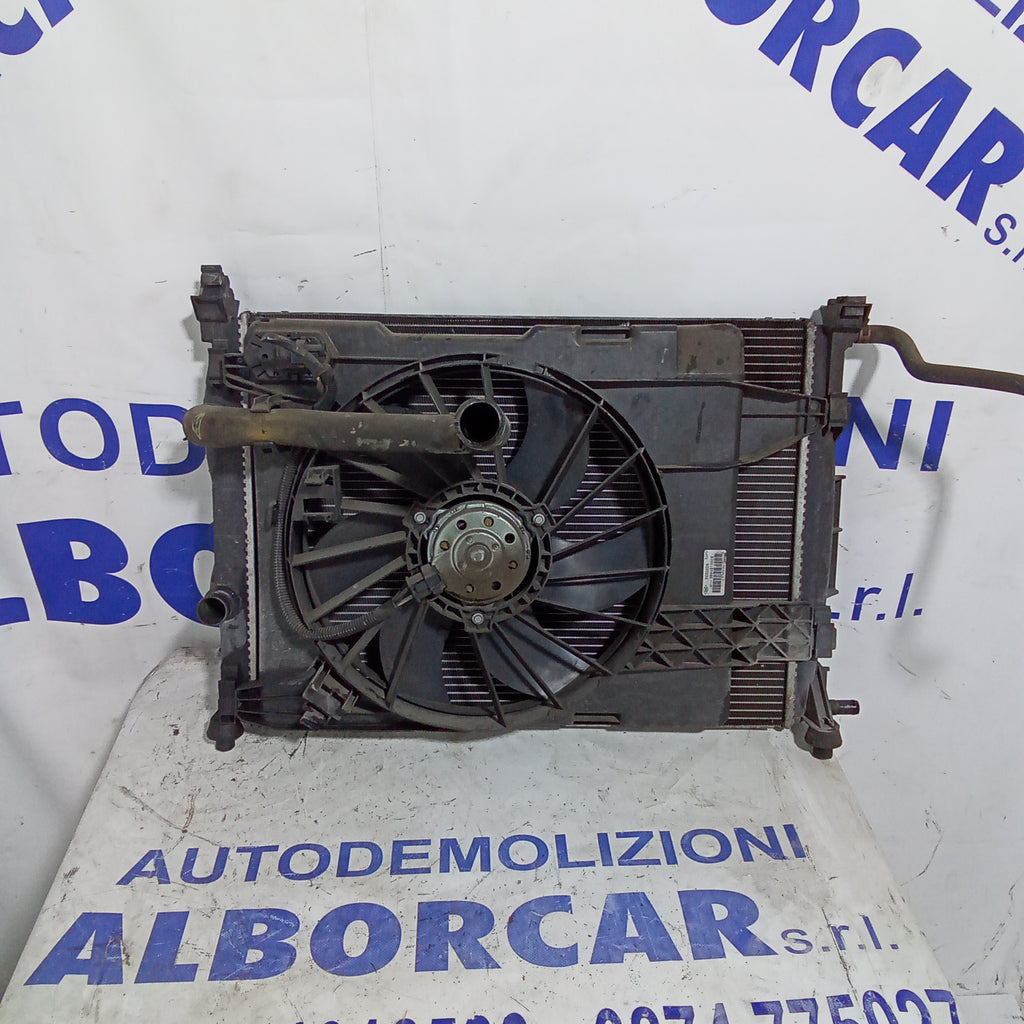 radiatore raffreddamento acqua +rad. climatizzatore renault megane 1.5dci anno 2003/2009