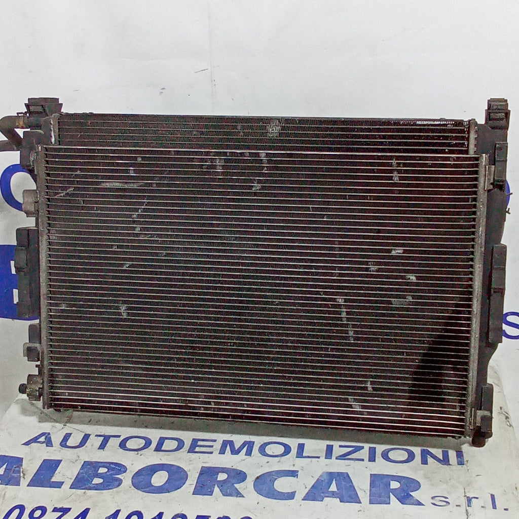 radiatore raffreddamento acqua +rad. climatizzatore renault megane 1.5dci anno 2003/2009