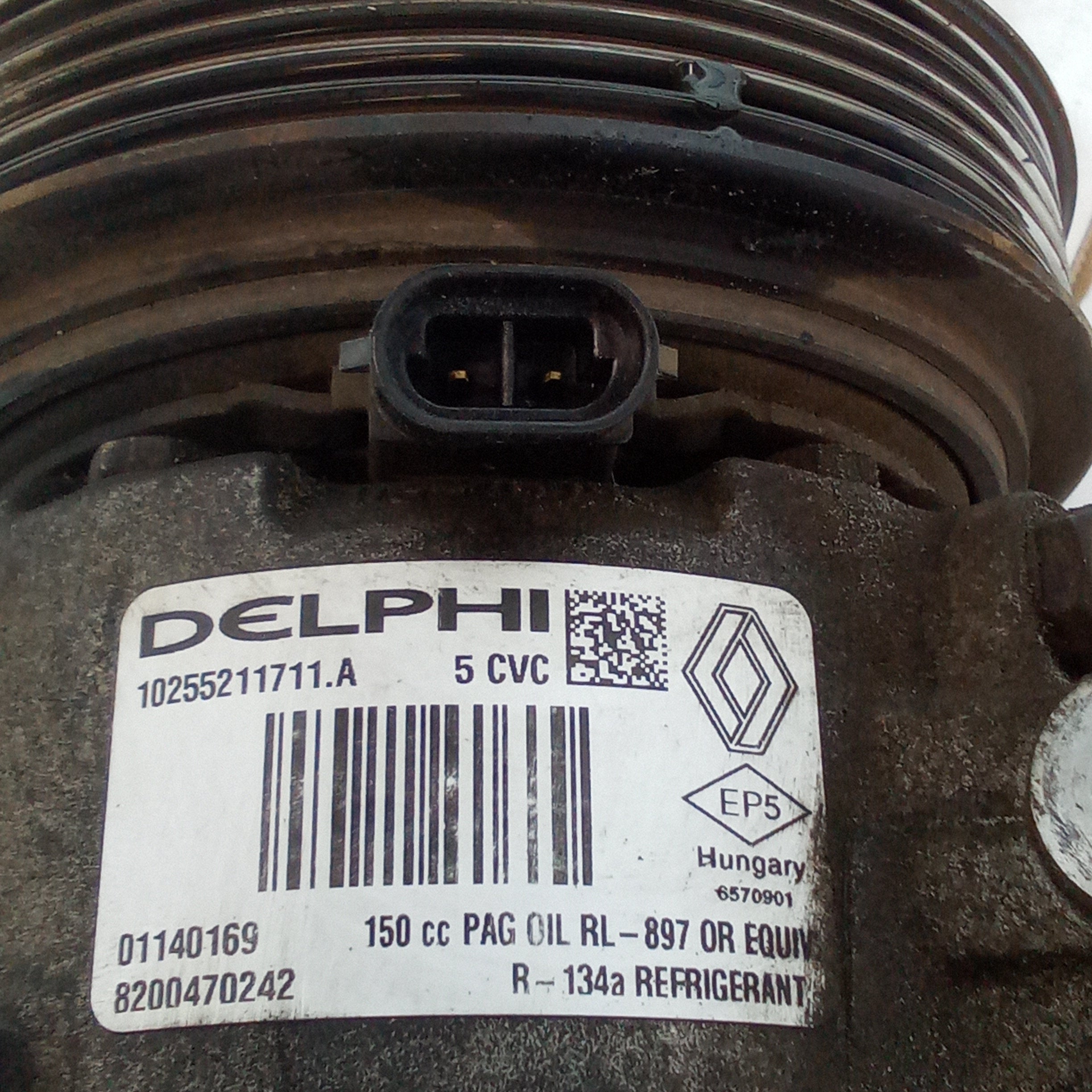 Compressore aria condizionata renault megane 1.5dci anno 2006/2010