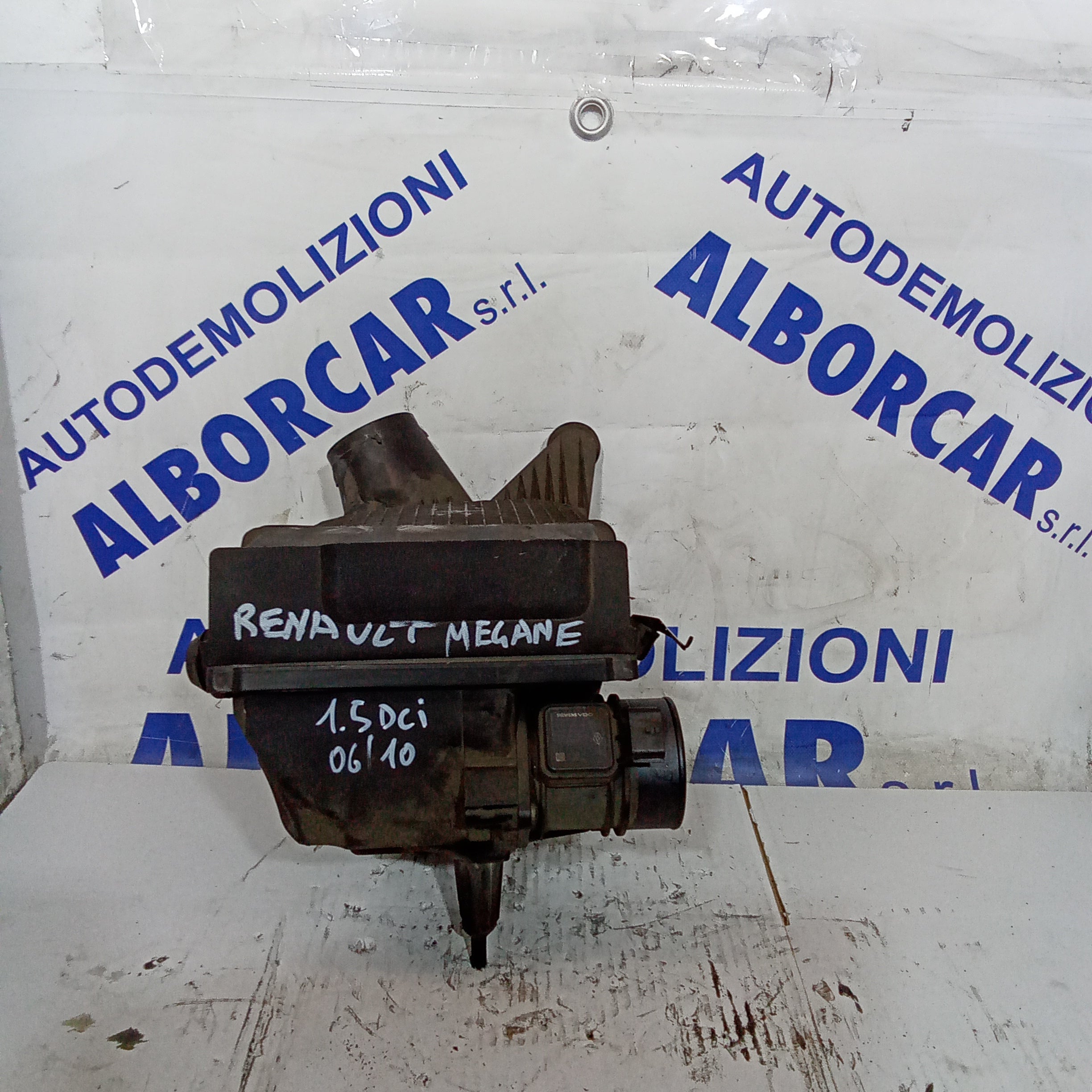 Scatola filtro aria renault megane 1.5dci anno 2006/2010 codice 5WK97008