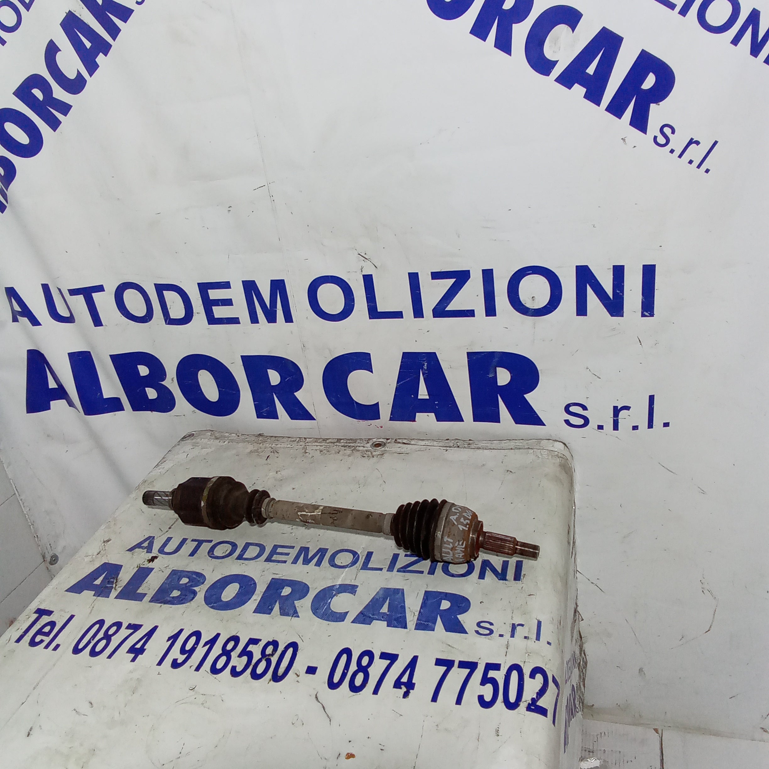 semiasse anteriore destro renault megane 1.5dci anno 2006