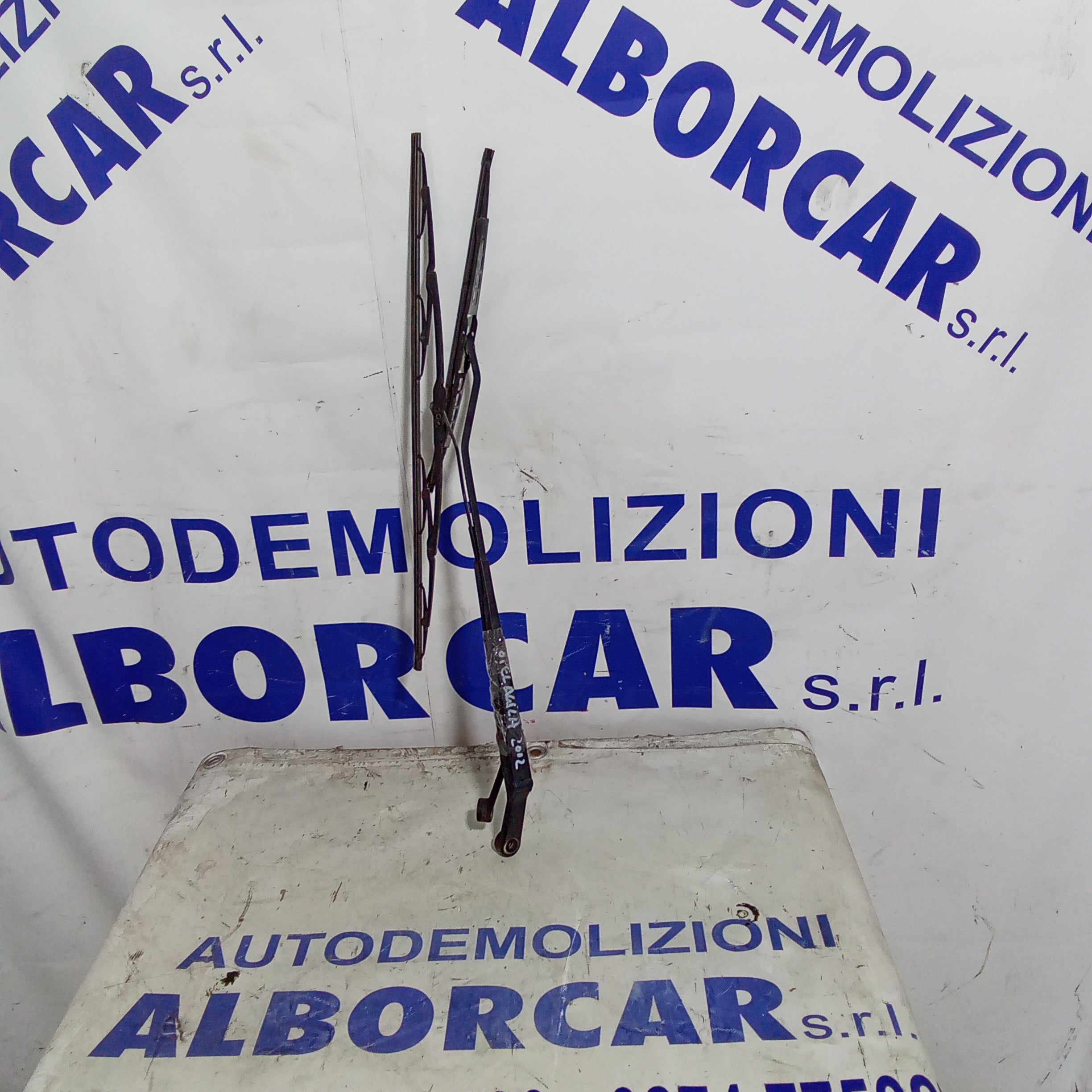 braccetti tergicristalli (coppia) anteriore opel agila anno 2002