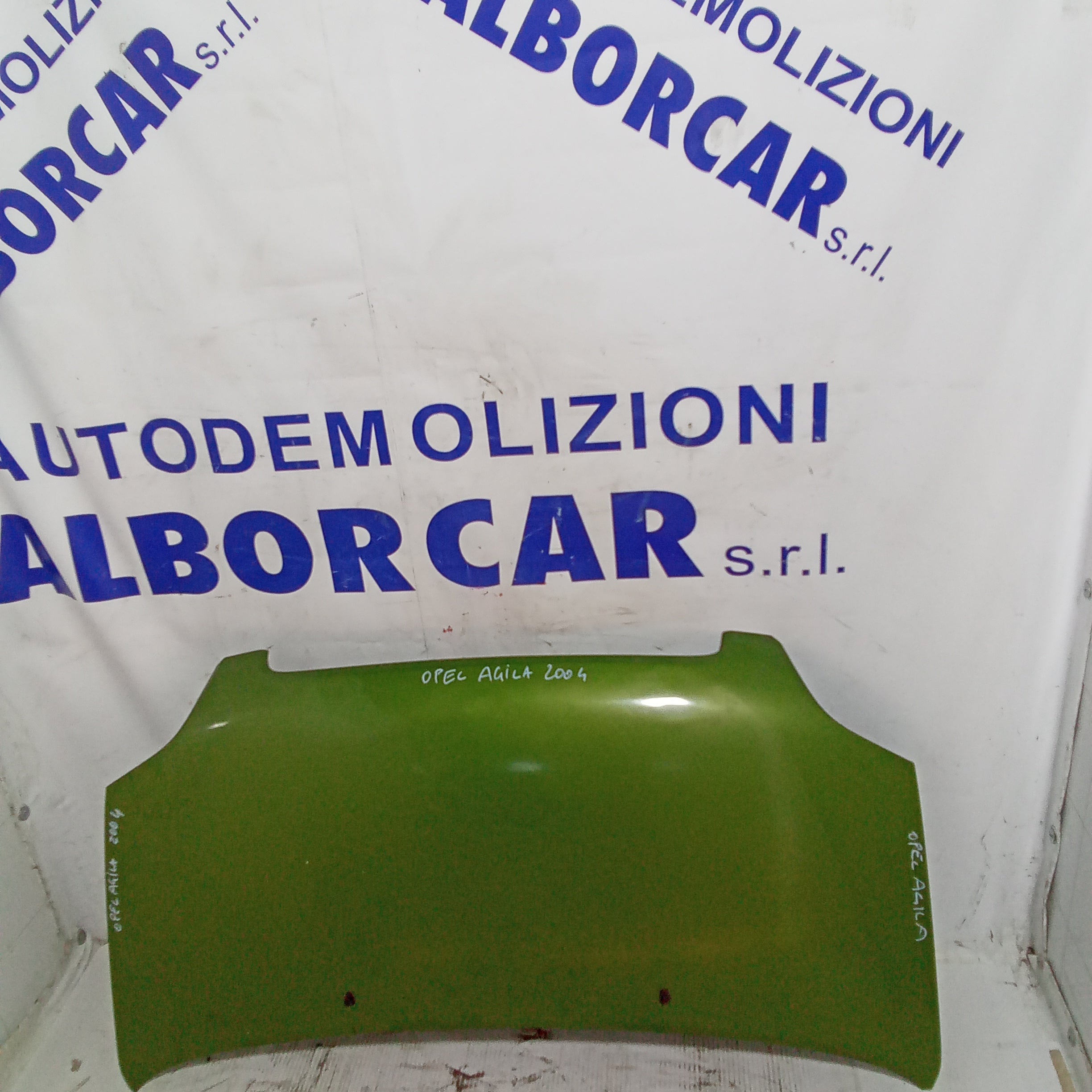 capó de motor delantero Opel Agila año 2004