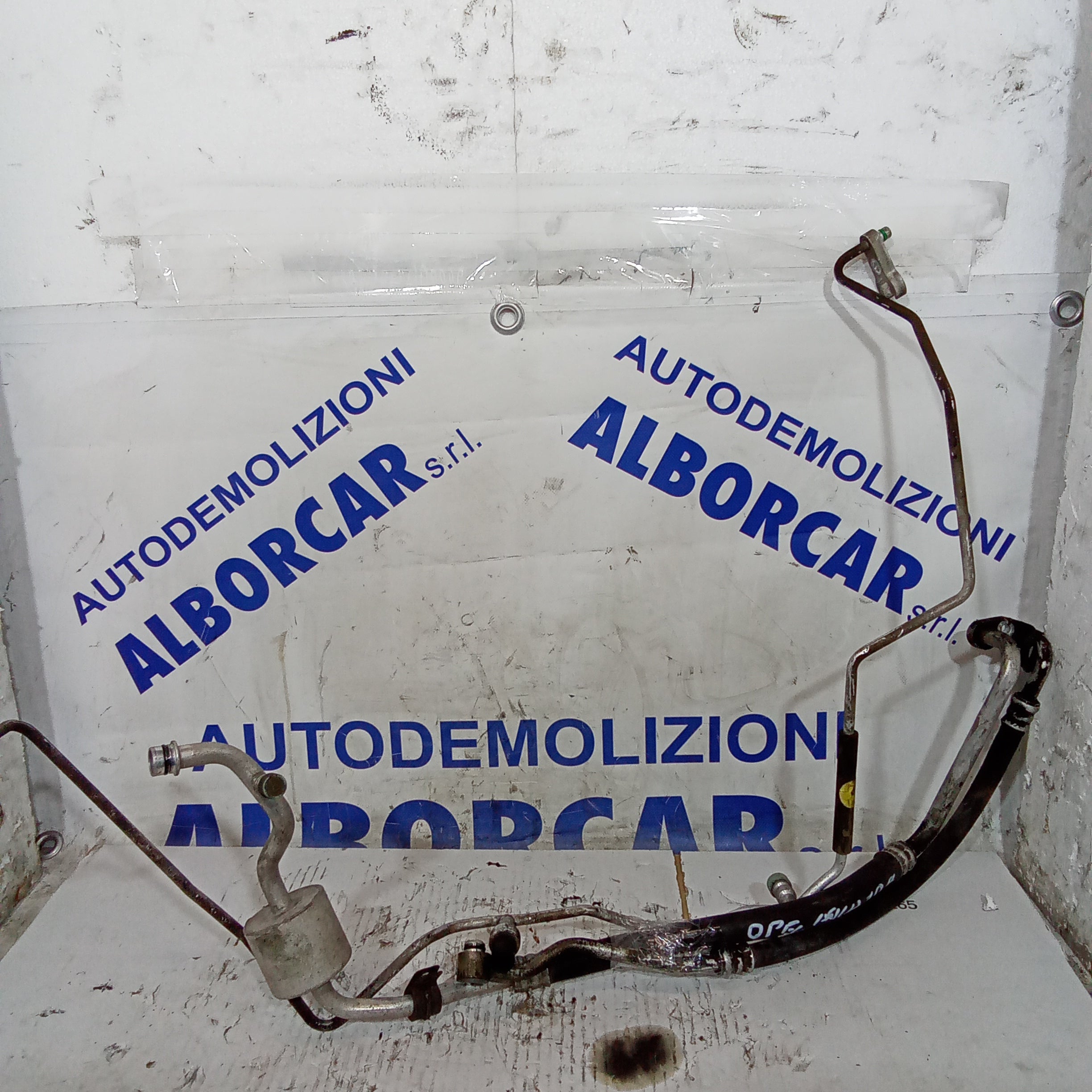 tubo aria condizionata (2pezzi) opel agila 1.0 benzina anno 2004
