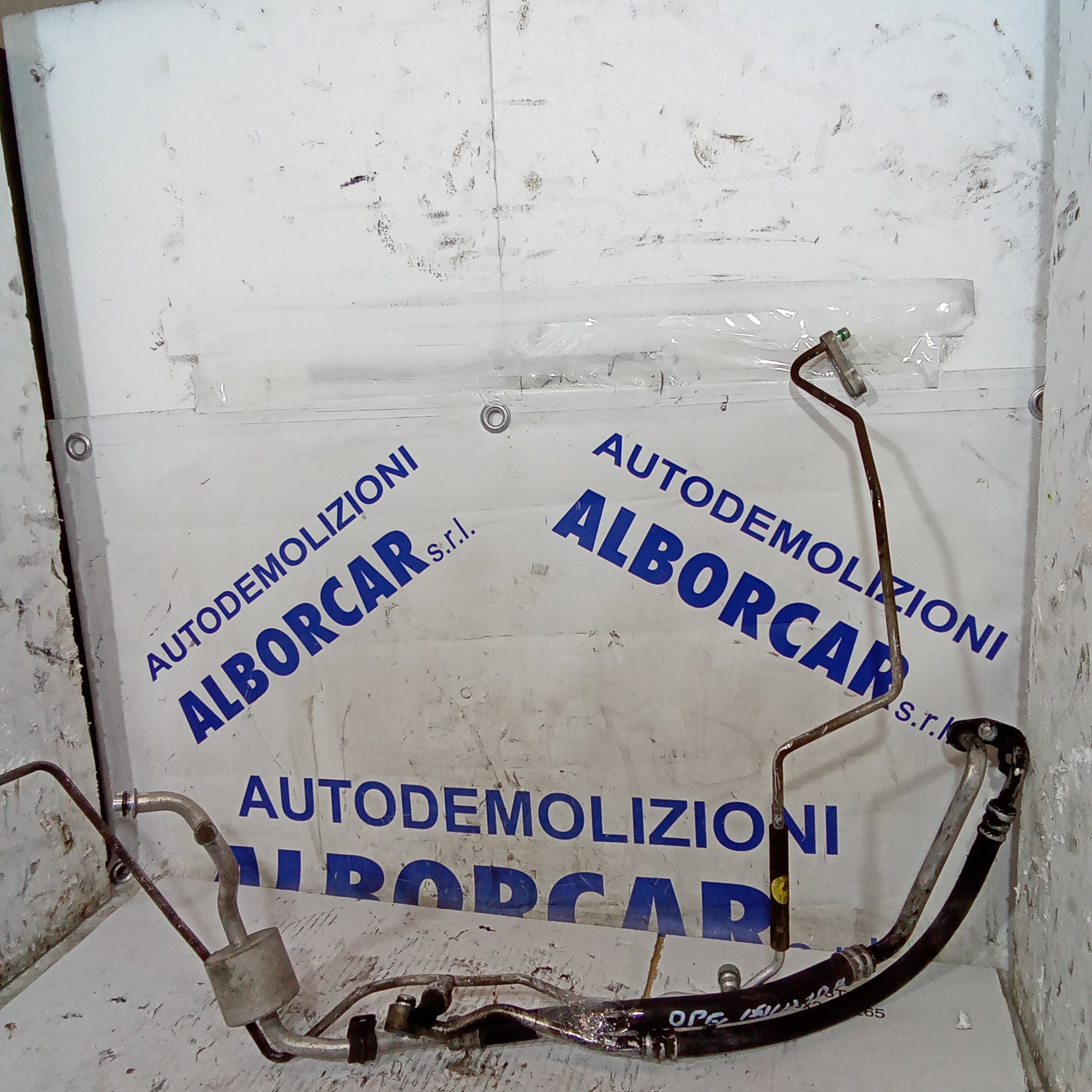 tubo aria condizionata (2pezzi) opel agila 1.0 benzina anno 2004