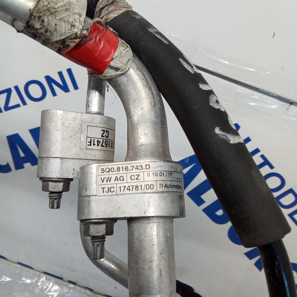 Tubi aria condizionata volkswagen golf 7 anno 2012/2021