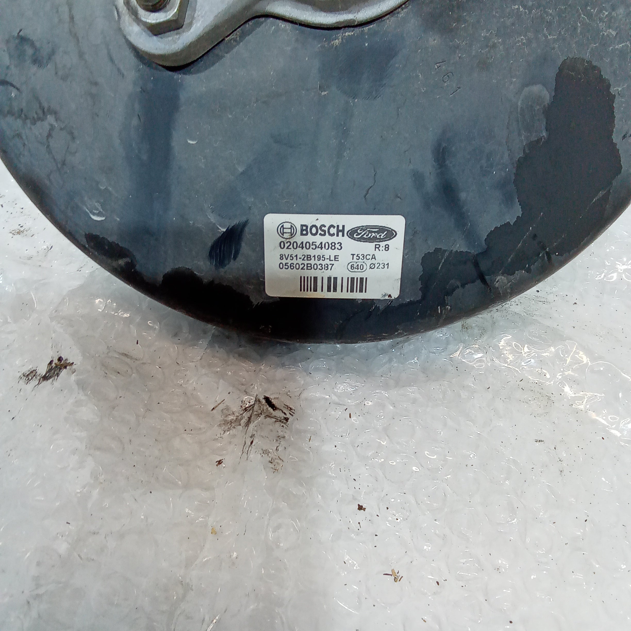 Brake booster Ford Fiesta 1.4 petrol/LPG year 2010