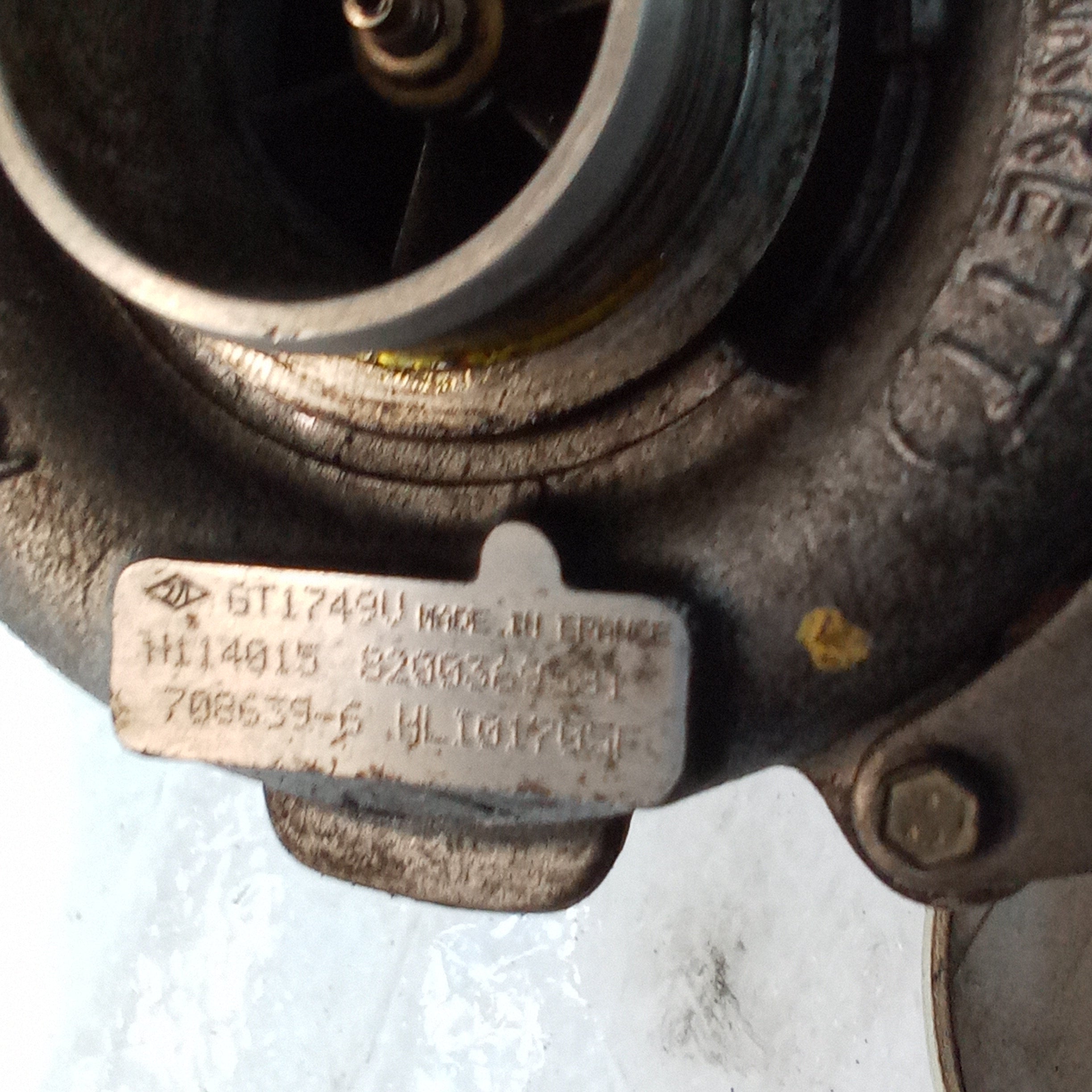 Turbina Renault Megane 1.9 dti año 2004