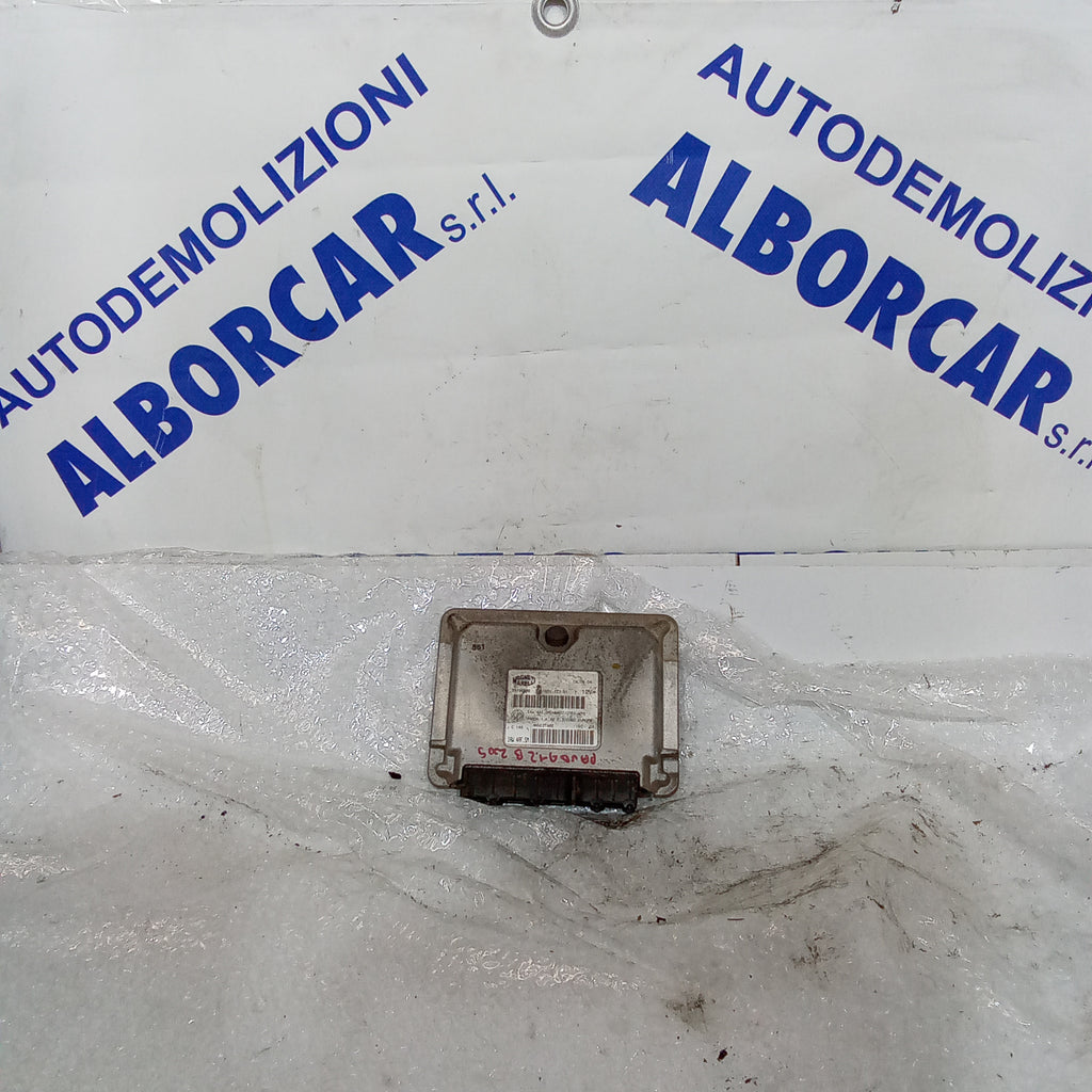 Fiat Panda 1.2 petrol engine control unit, year 2005