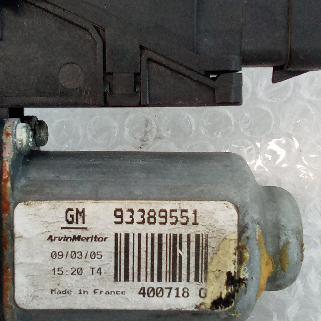 Motorino alzavetro anteriore sinistro opel meriva anno 2006