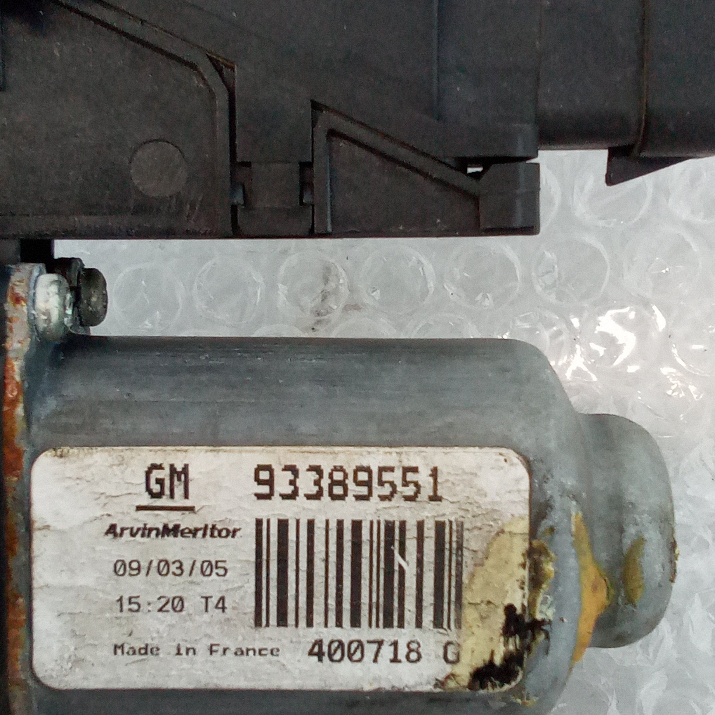 Motorino alzavetro anteriore sinistro opel meriva anno 2006