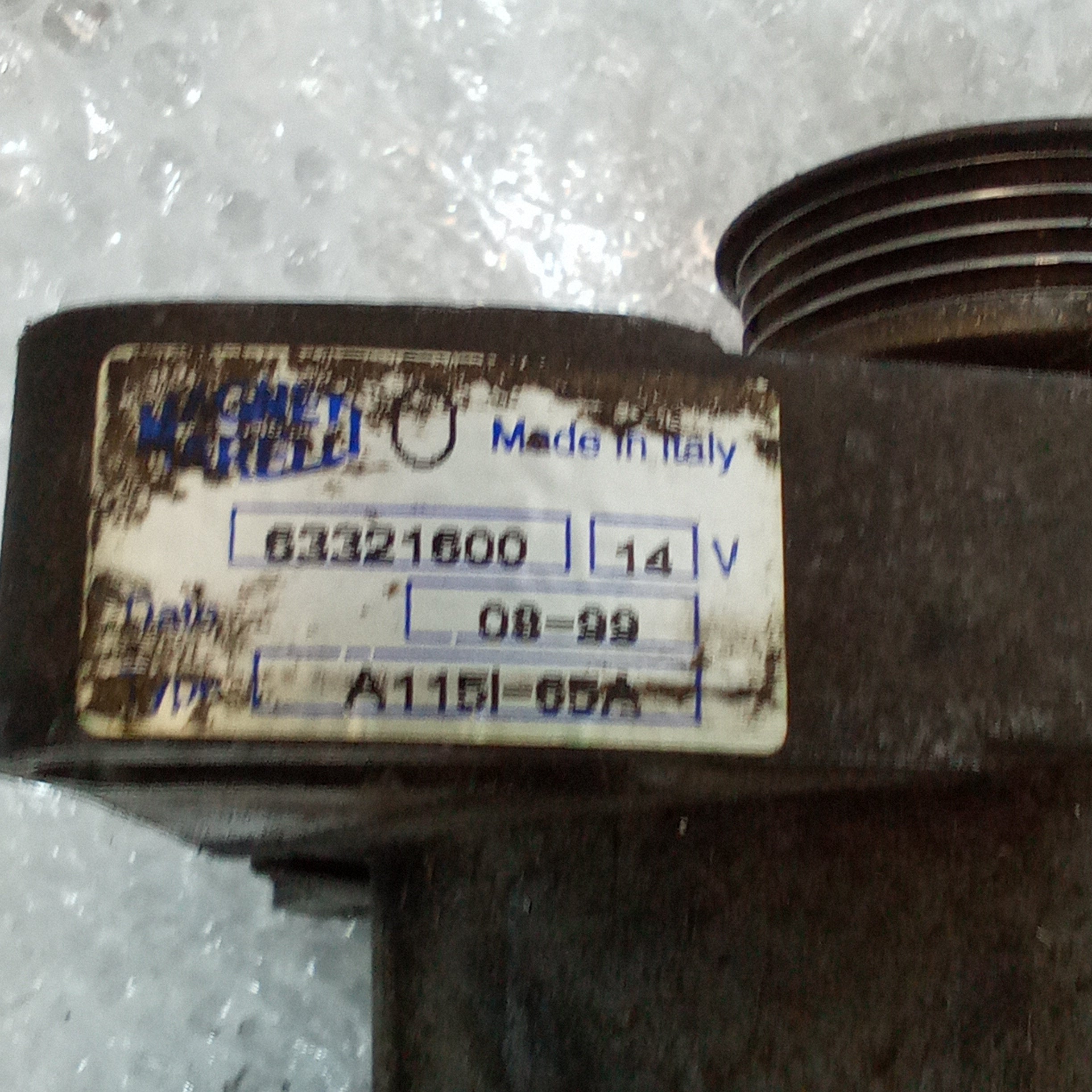 Alternator Lancia Y Elefantino year 2001