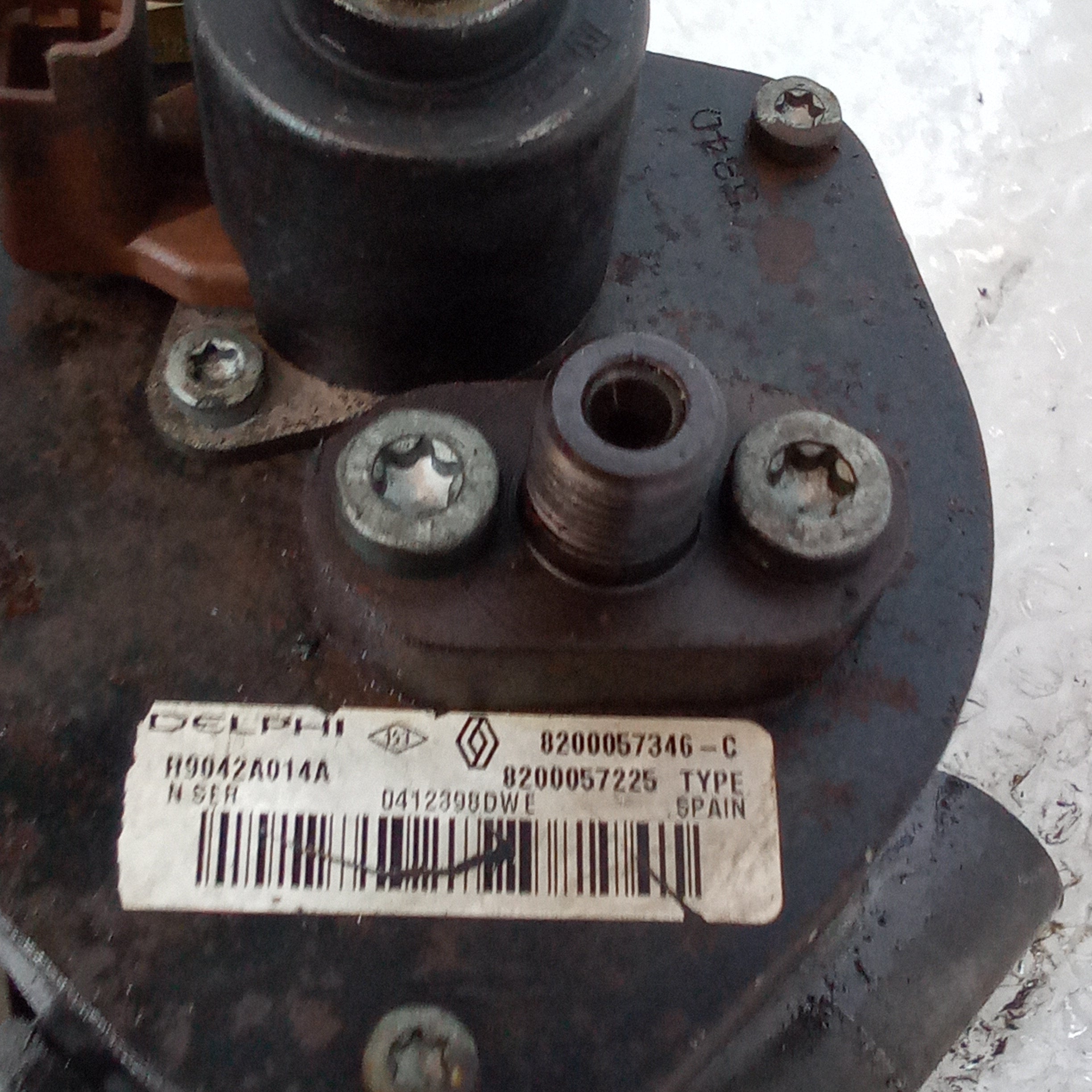 Pompa iniezione gasolio renault clio 1.5dci anno 2000/2006