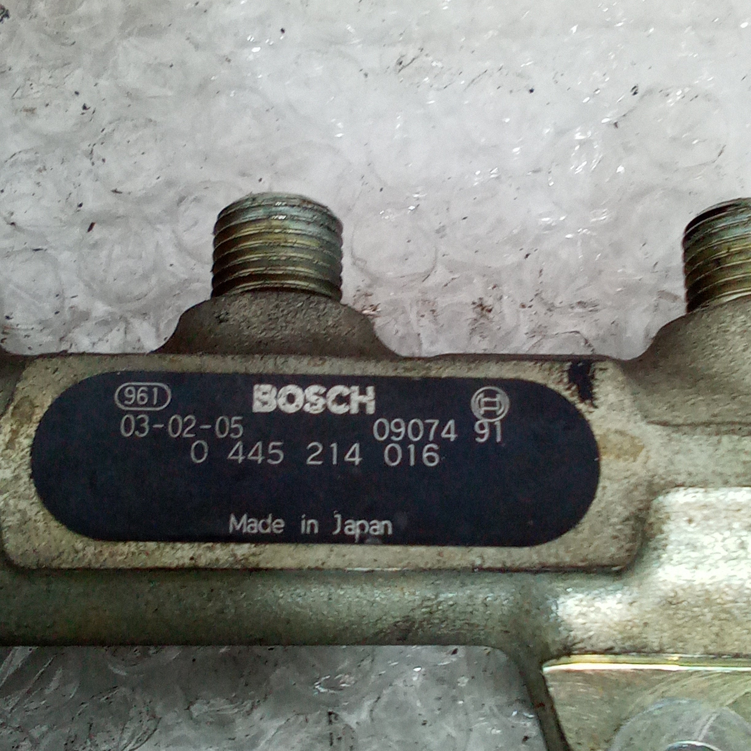 Fuel injection rail Lancia Lybra 1.9 JTD year 2005