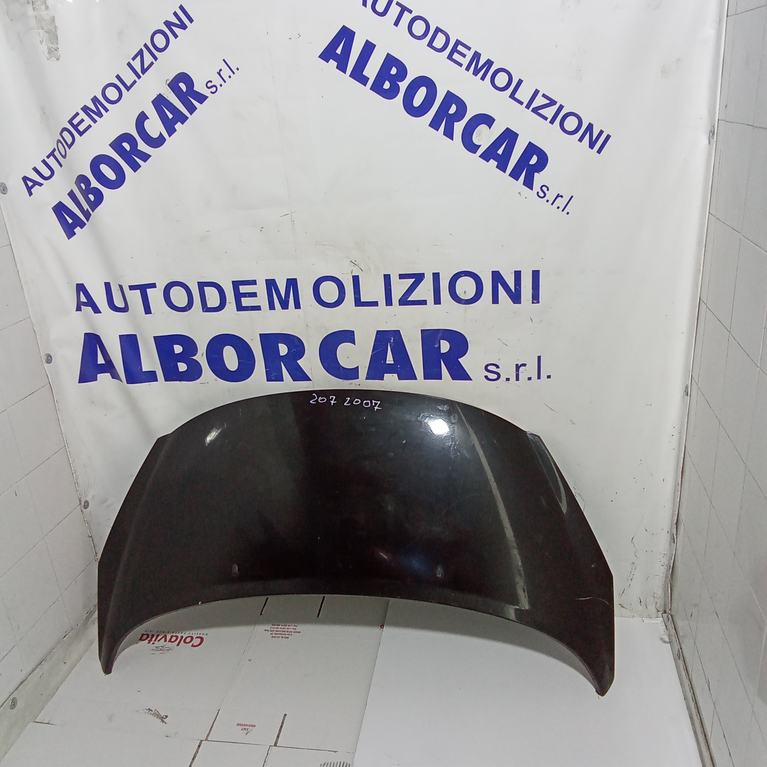 Cofano motore anteriore peugeot 207 anno 2007