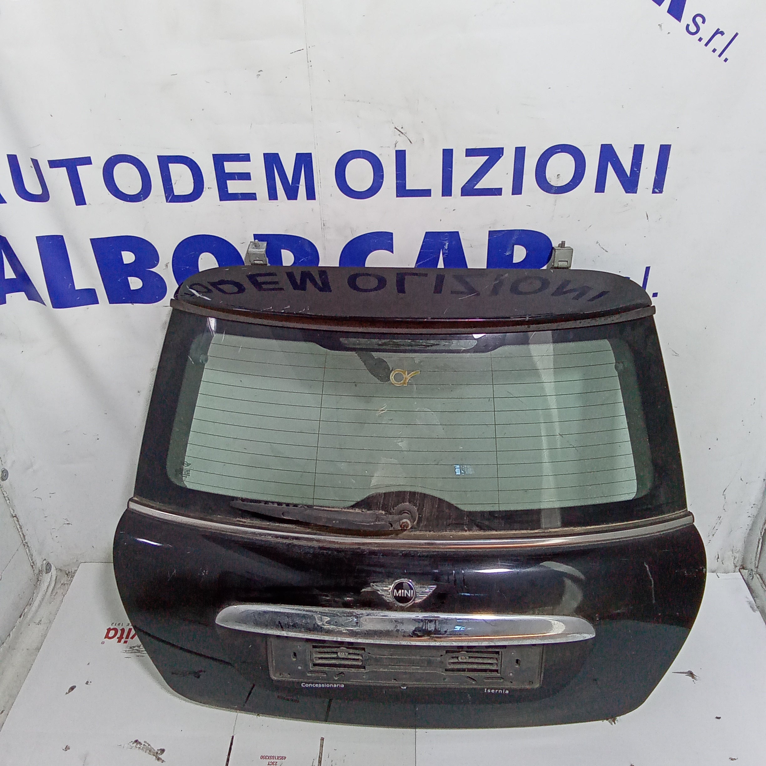 Cofano baule posteriore mini cooper anno 2004