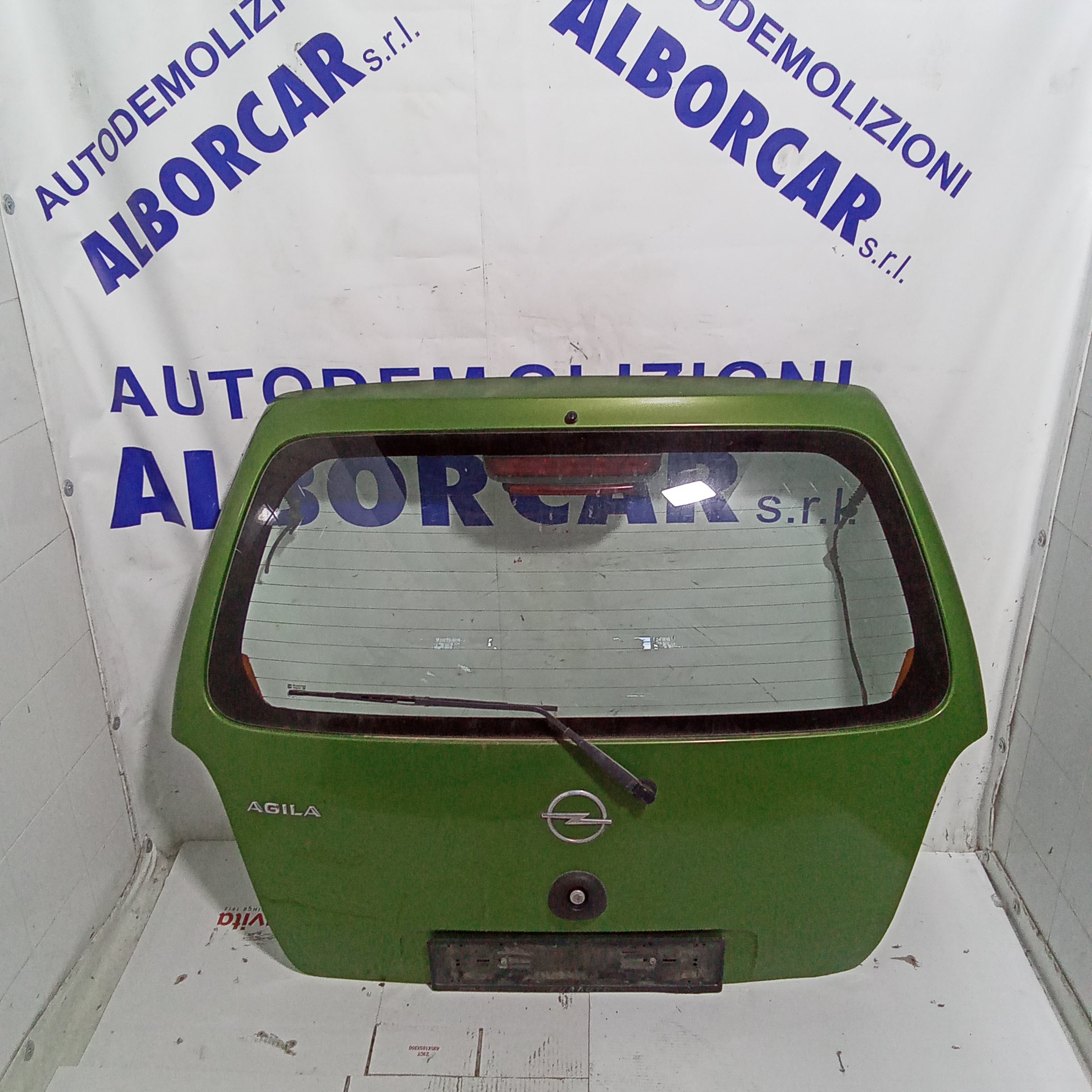 Cofano baule posteriore opel agila anno 2005