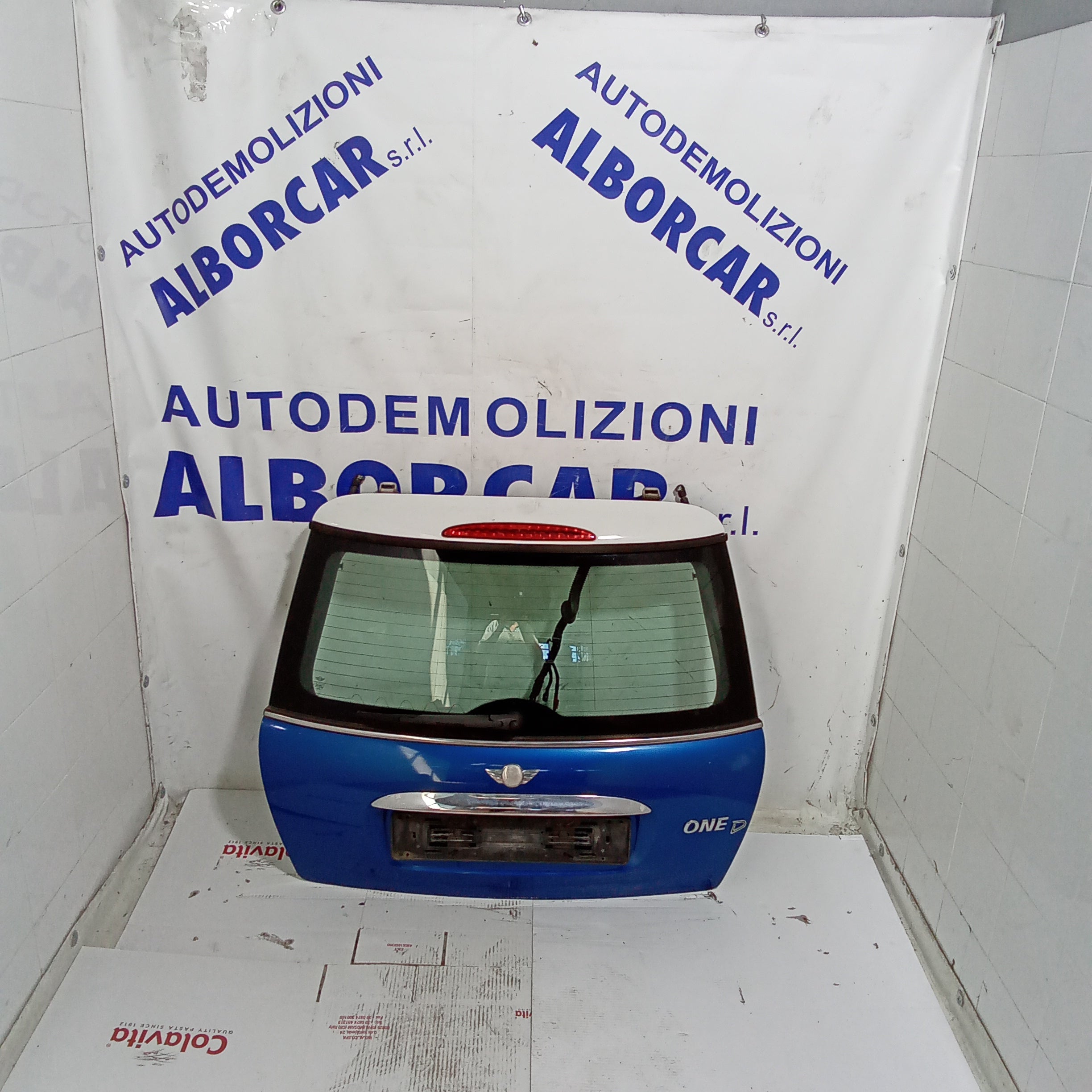 Cofano baule posteriore mini one anno 2005