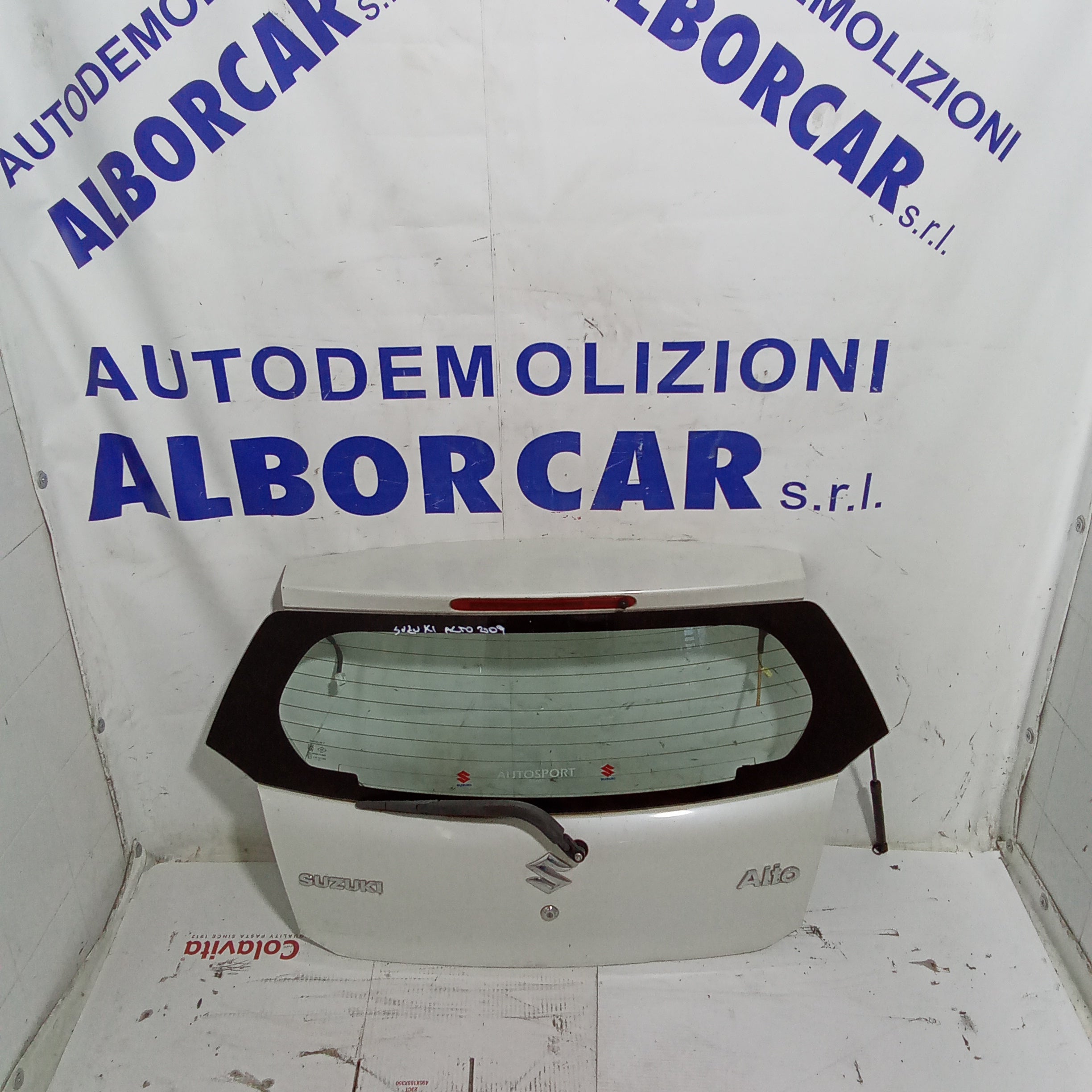 Cofano baule posteriore suzuki alto anno 2009