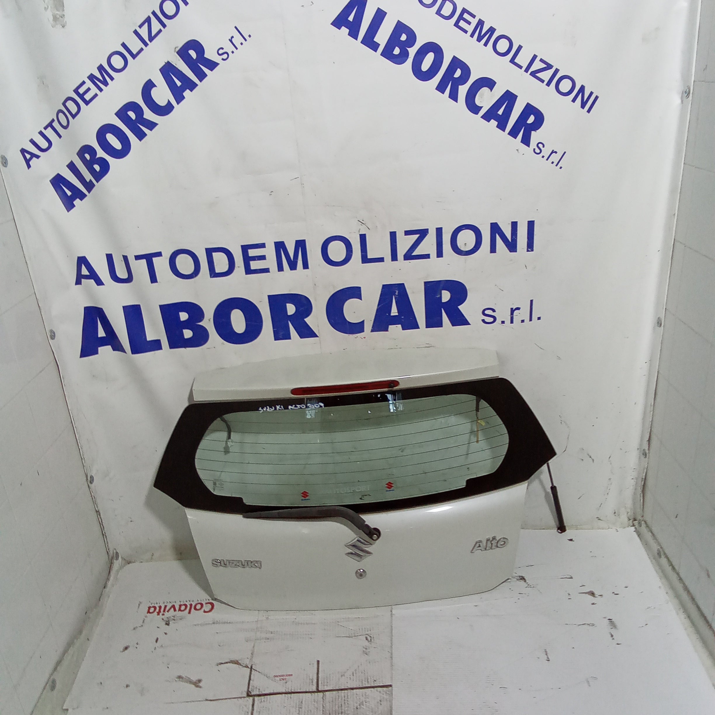 Cofano baule posteriore suzuki alto anno 2009