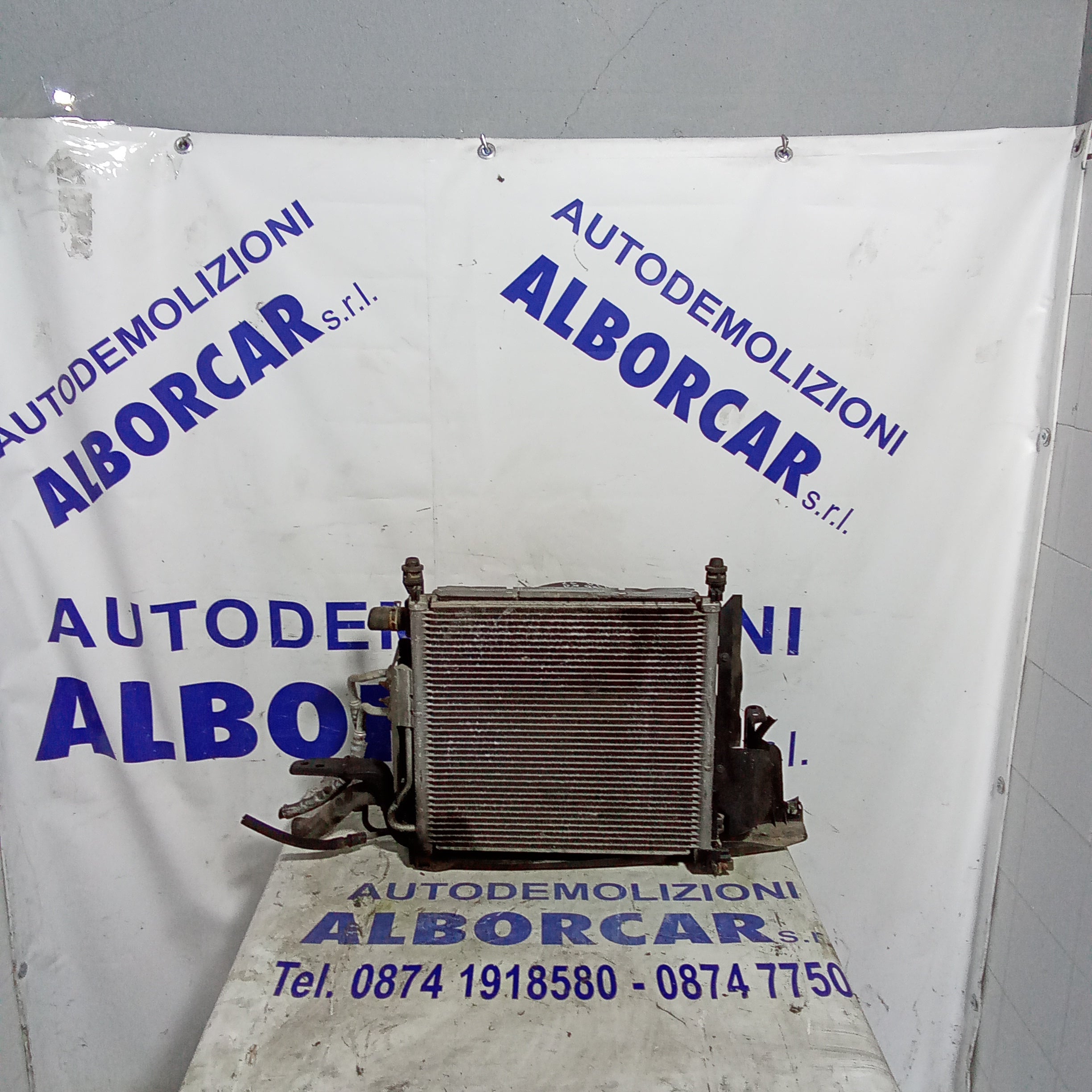 Radiador de refrigeración de agua Ford Ka 1.3 gasolina año 1997