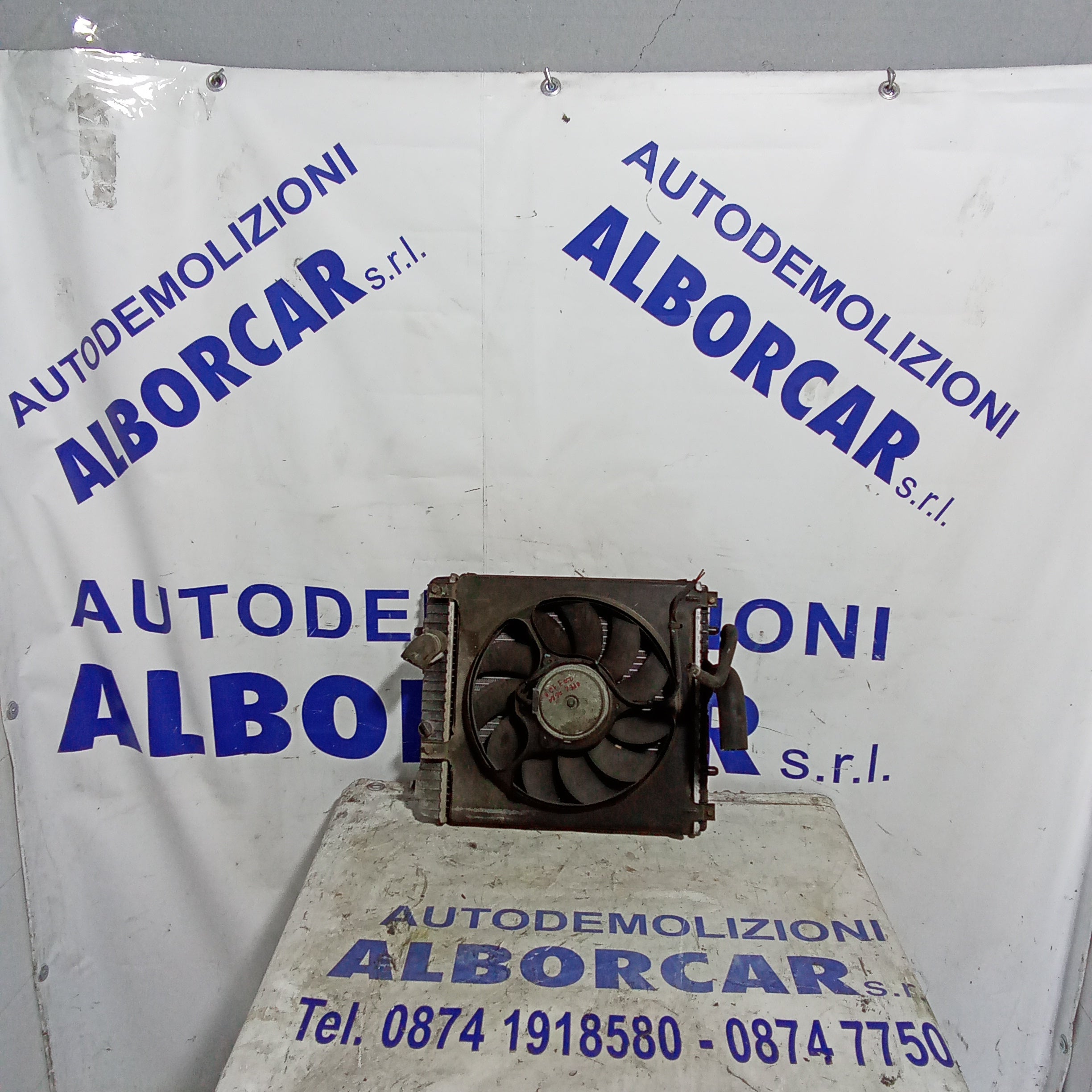 Radiatore acqua raffreddamento opel agila 1.0 benzina anno 2003