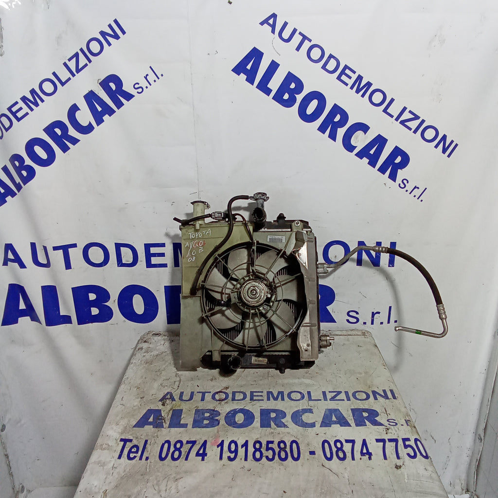 Radiador de agua de refrigeración completo Toyota Aygo 1.0 gasolina año 2008